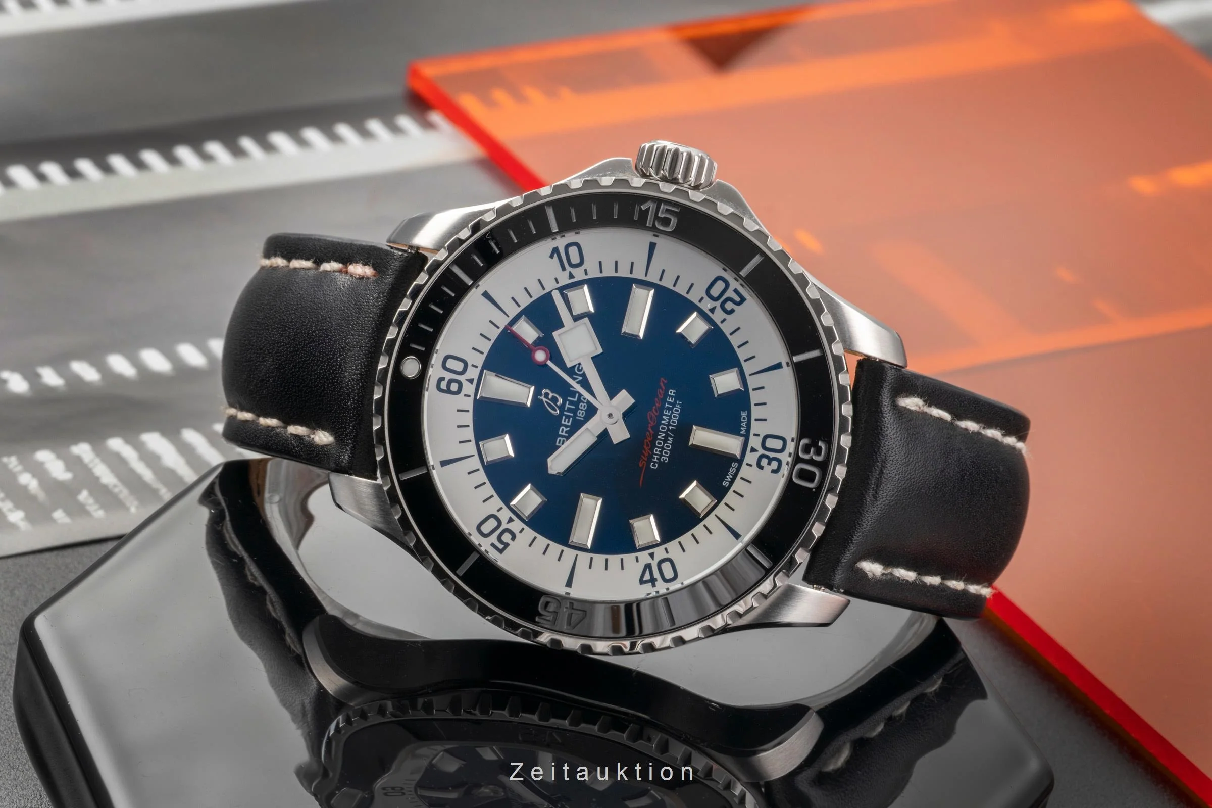 Breitling Superocean steel automatic men's watch A17376 LP: 5350EUR  [2502910] - Image 3