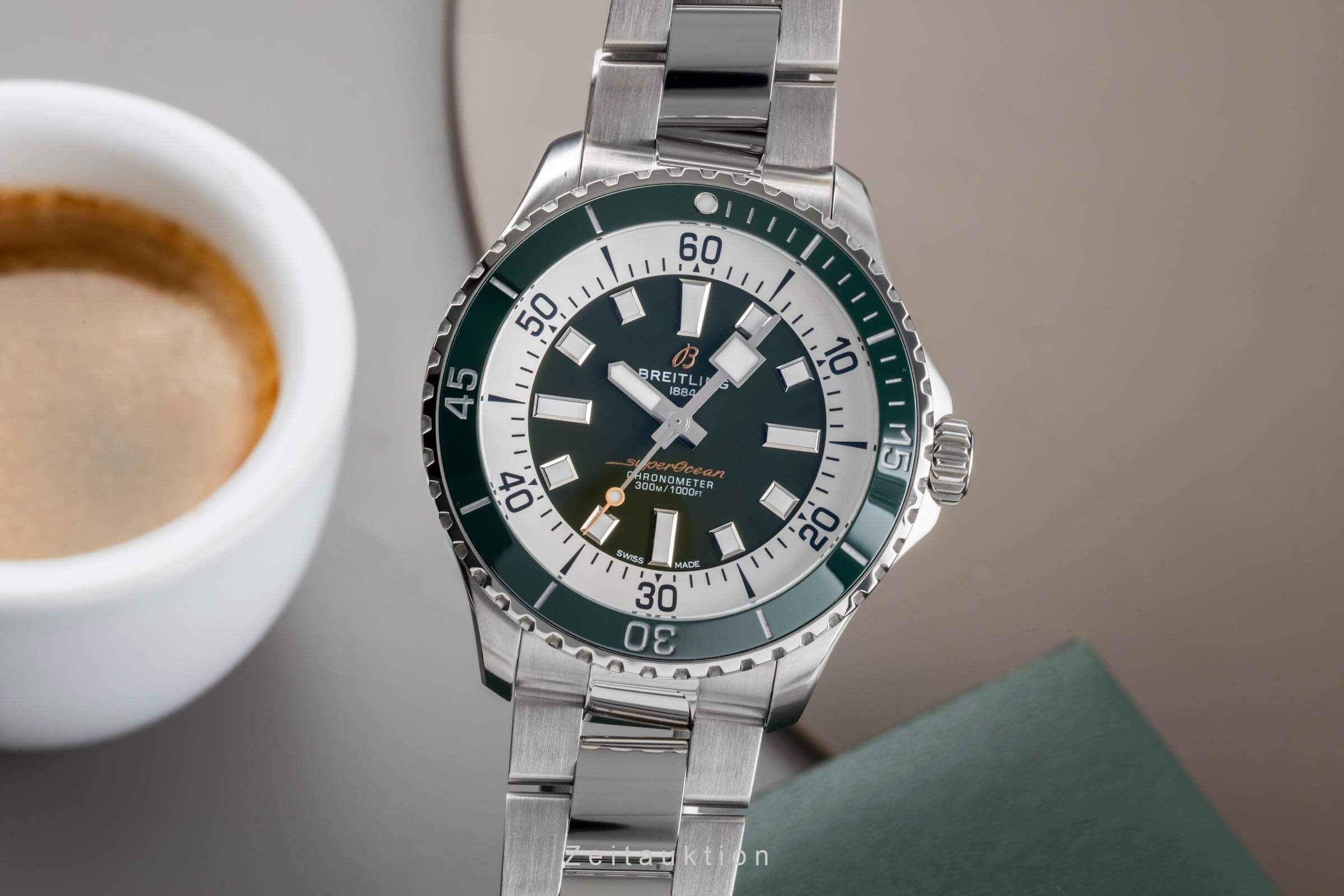 Breitling Superocean steel automatic men's watch A17376A31L1A1 LP: 5350EUR  [2501689] - Image 2