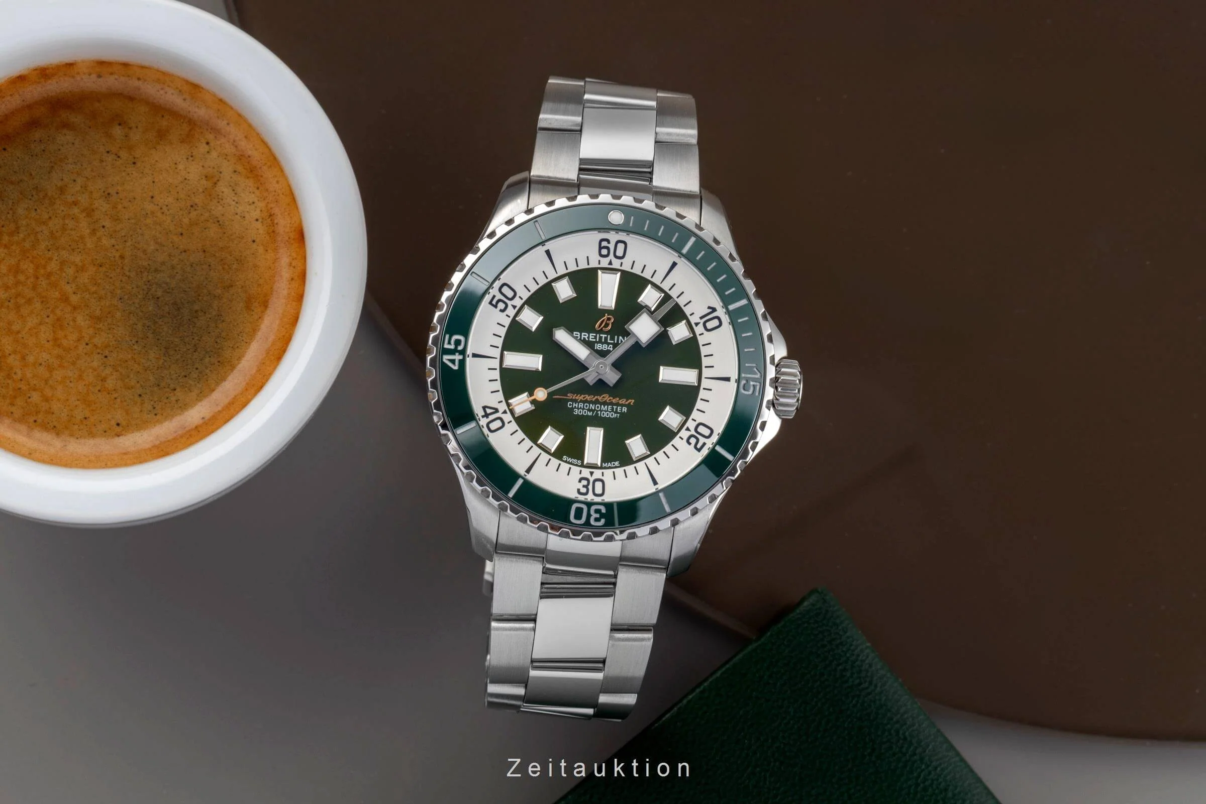 Breitling Superocean steel automatic men's watch A17376A31L1A1 LP: 5350EUR  [2501689] - Image 4