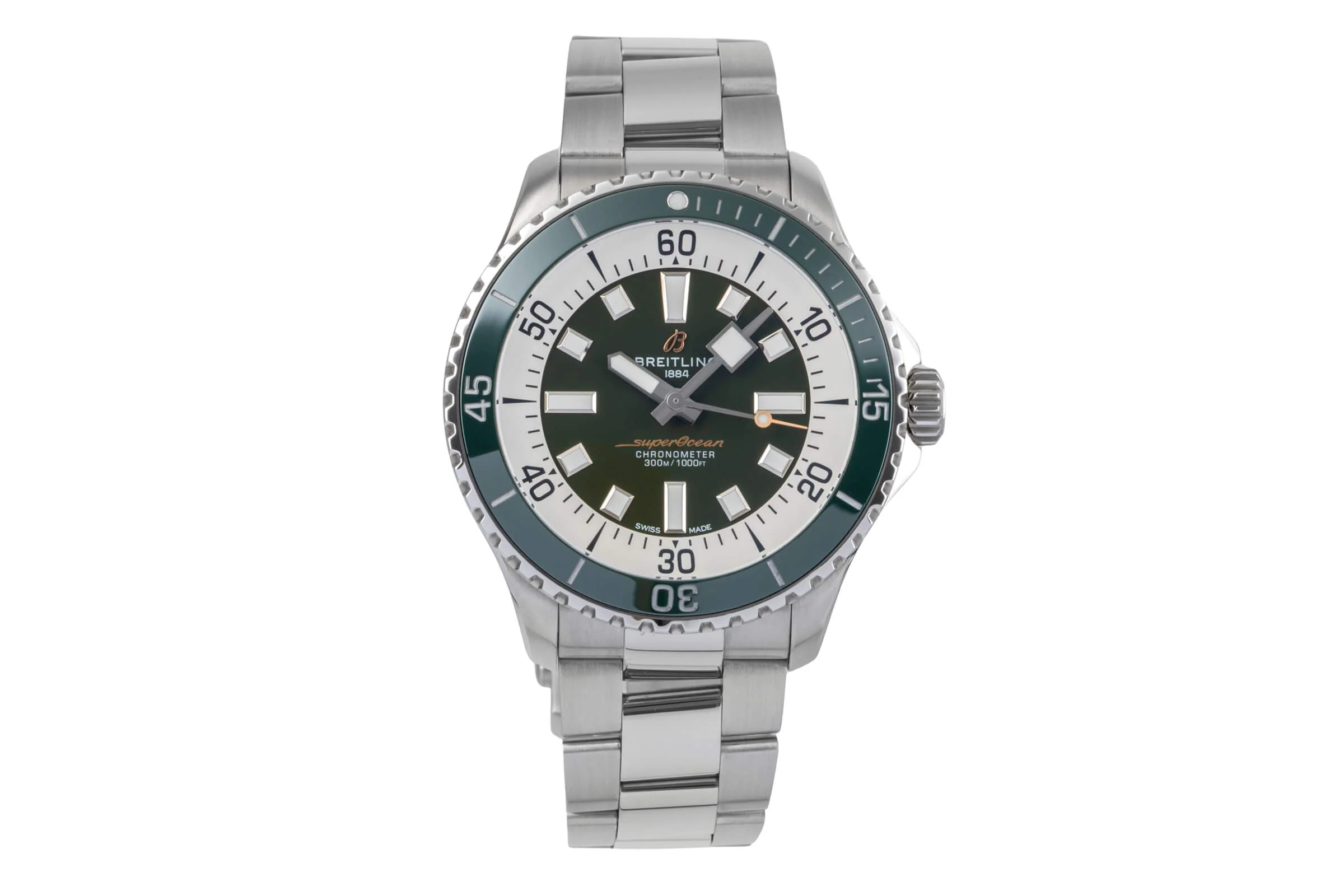 Breitling Superocean steel automatic men's watch A17376A31L1A1 LP: 5350EUR  [2501689] - Image 5