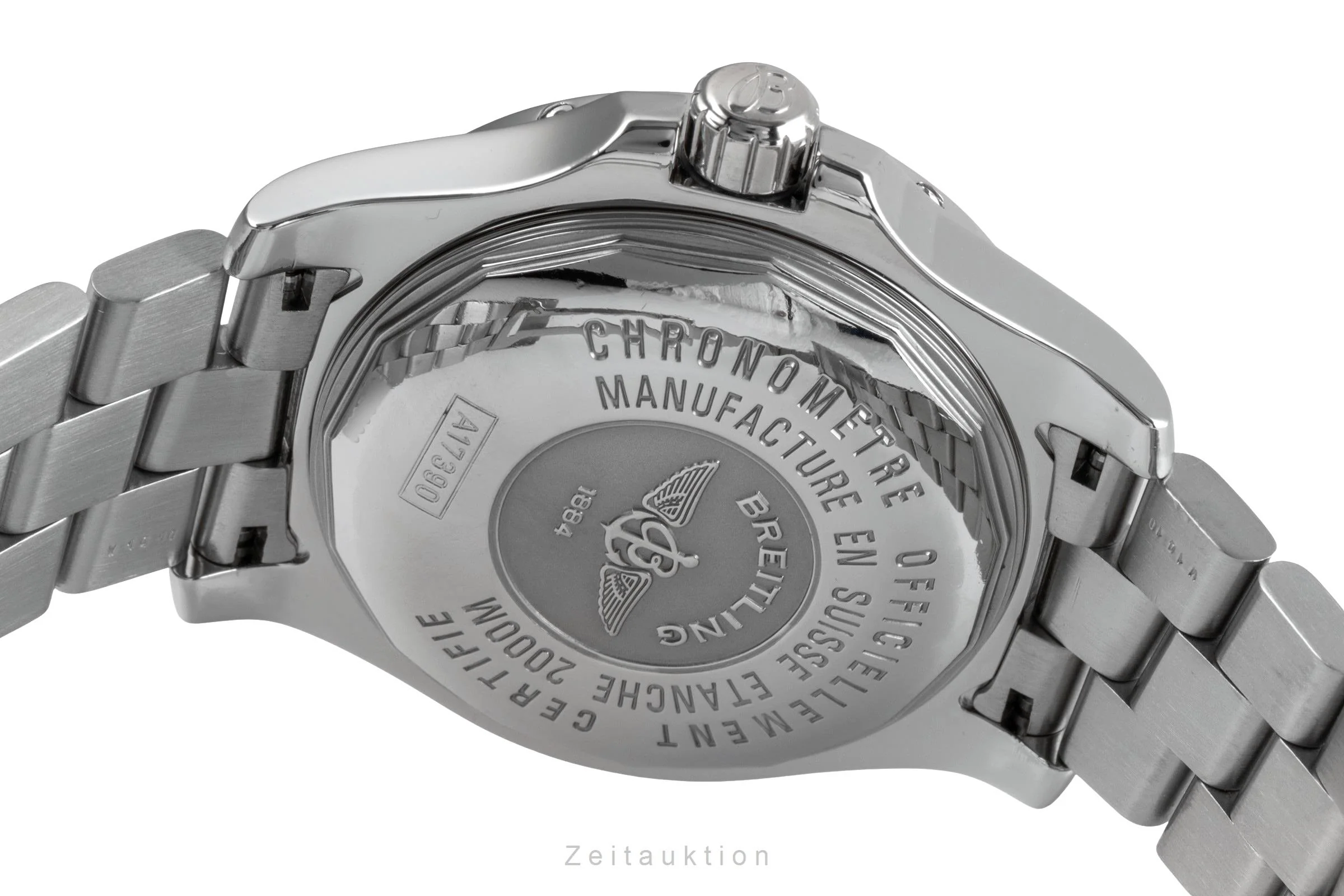 Breitling Superocean steel automatic men's watch A17390  [2502860] - Image 11