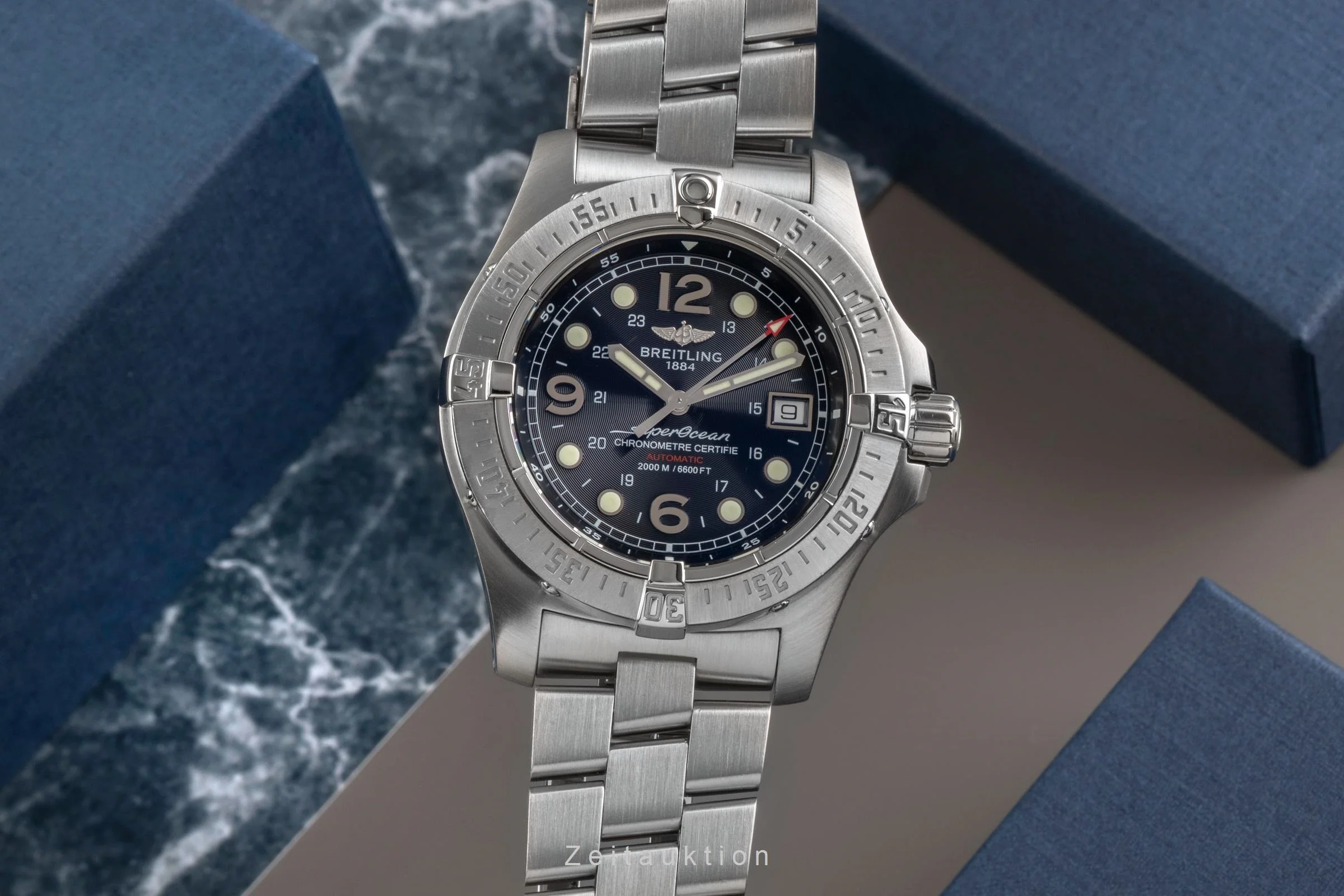 Breitling Superocean steel automatic men's watch A17390  [2502860] - Image 2
