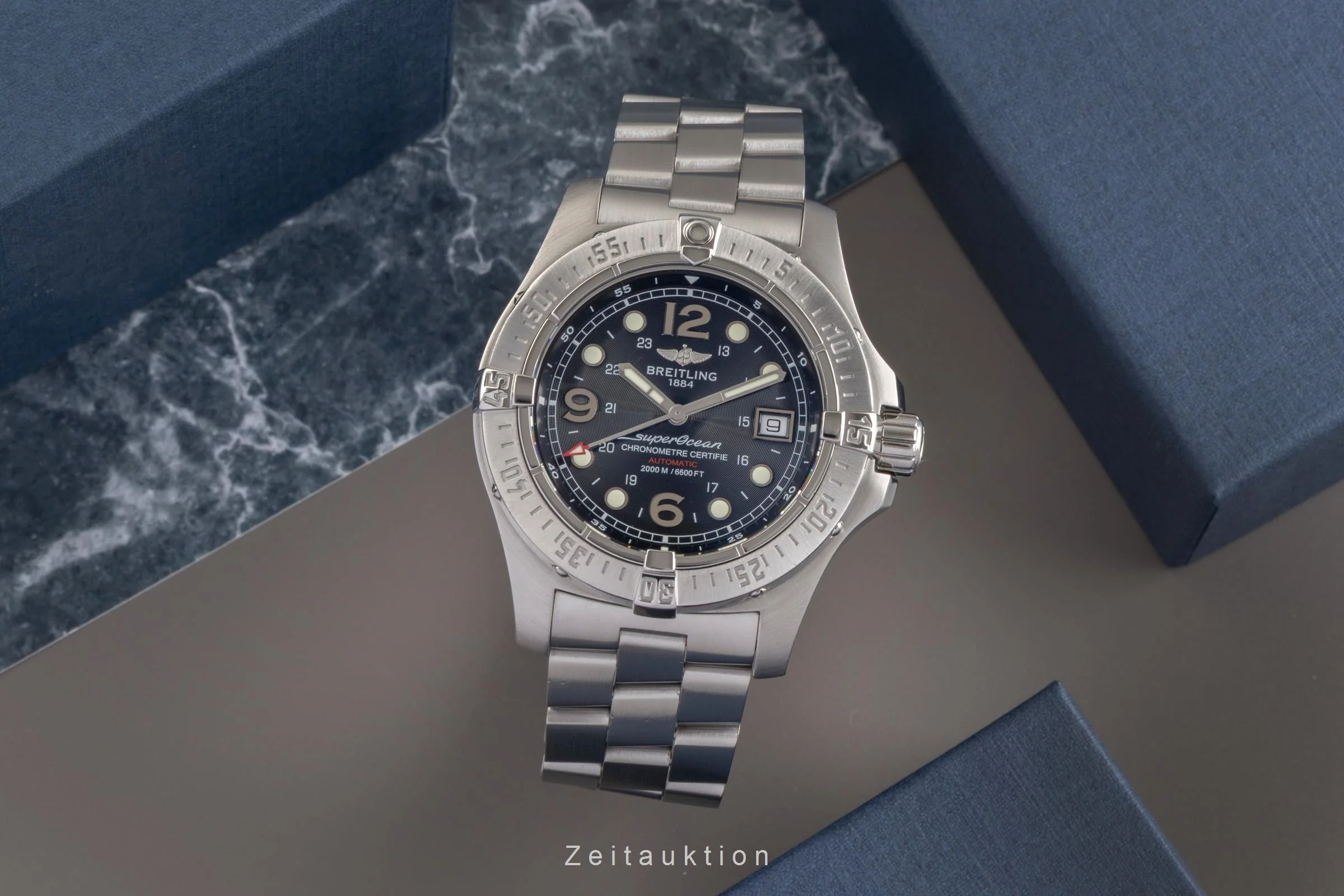 Breitling Superocean steel automatic men's watch A17390  [2502860] - Image 4