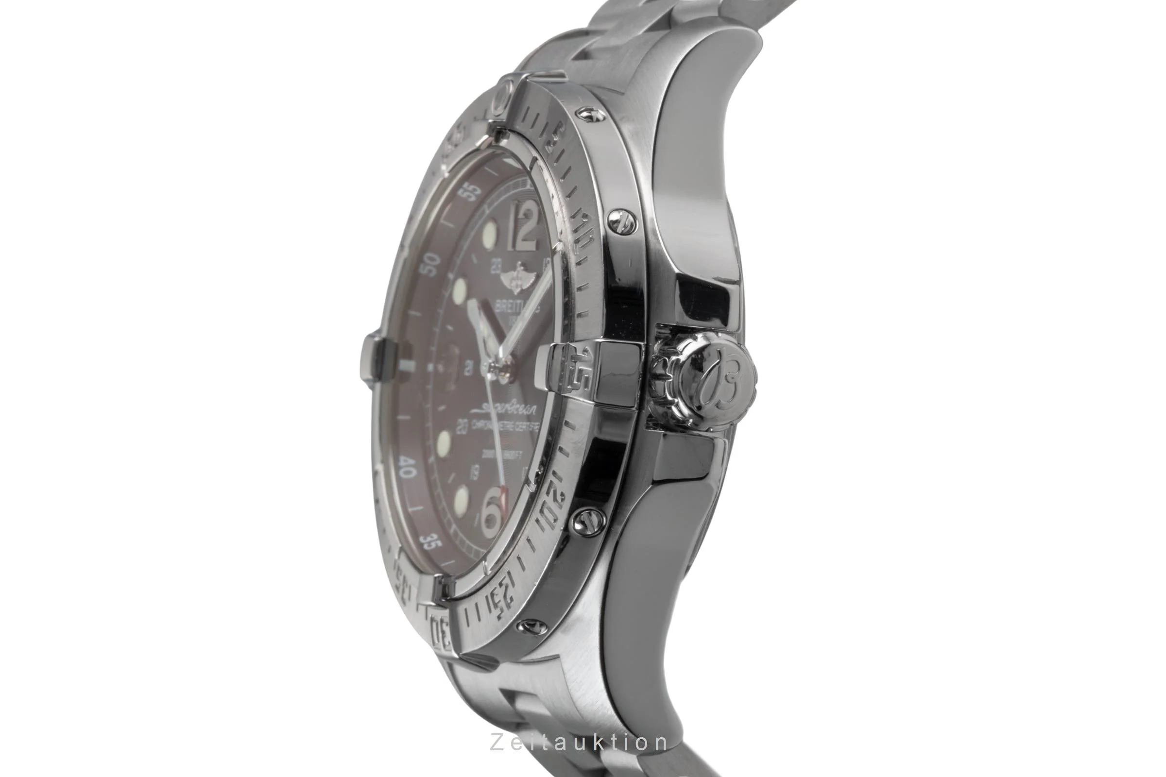 Breitling Superocean steel automatic men's watch A17390  [2502860] - Image 7
