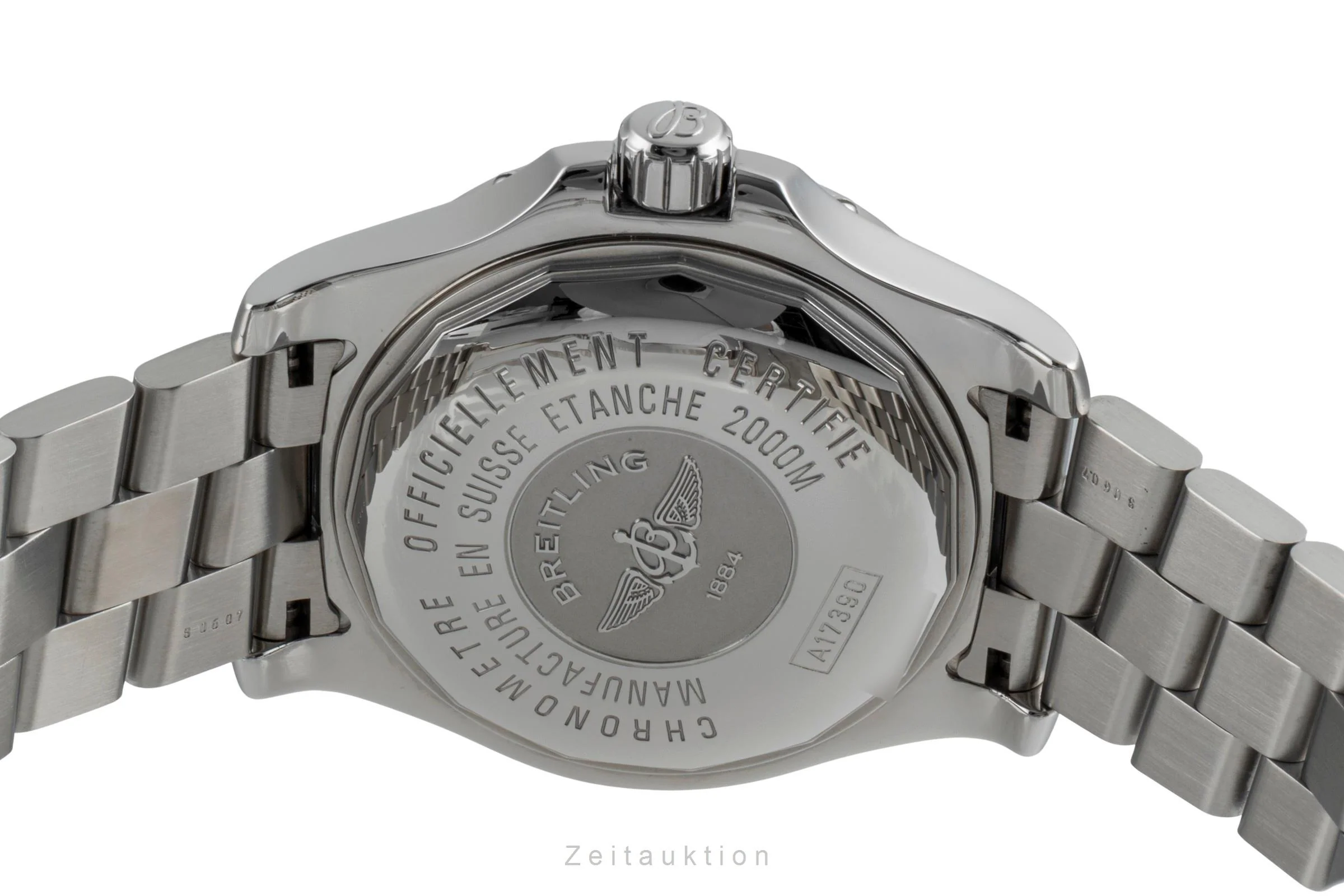 Breitling Superocean steel automatic men's watch A17390  [2506119] - Image 11