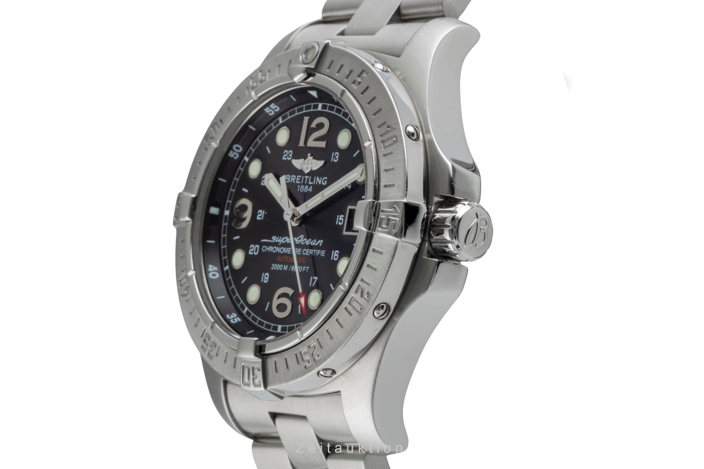Breitling Superocean steel automatic men's watch A17390  [2506119] - Image 7