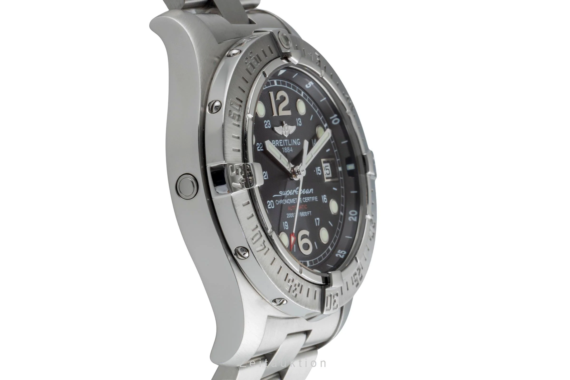 Breitling Superocean steel automatic men's watch A17390  [2506119] - Image 8