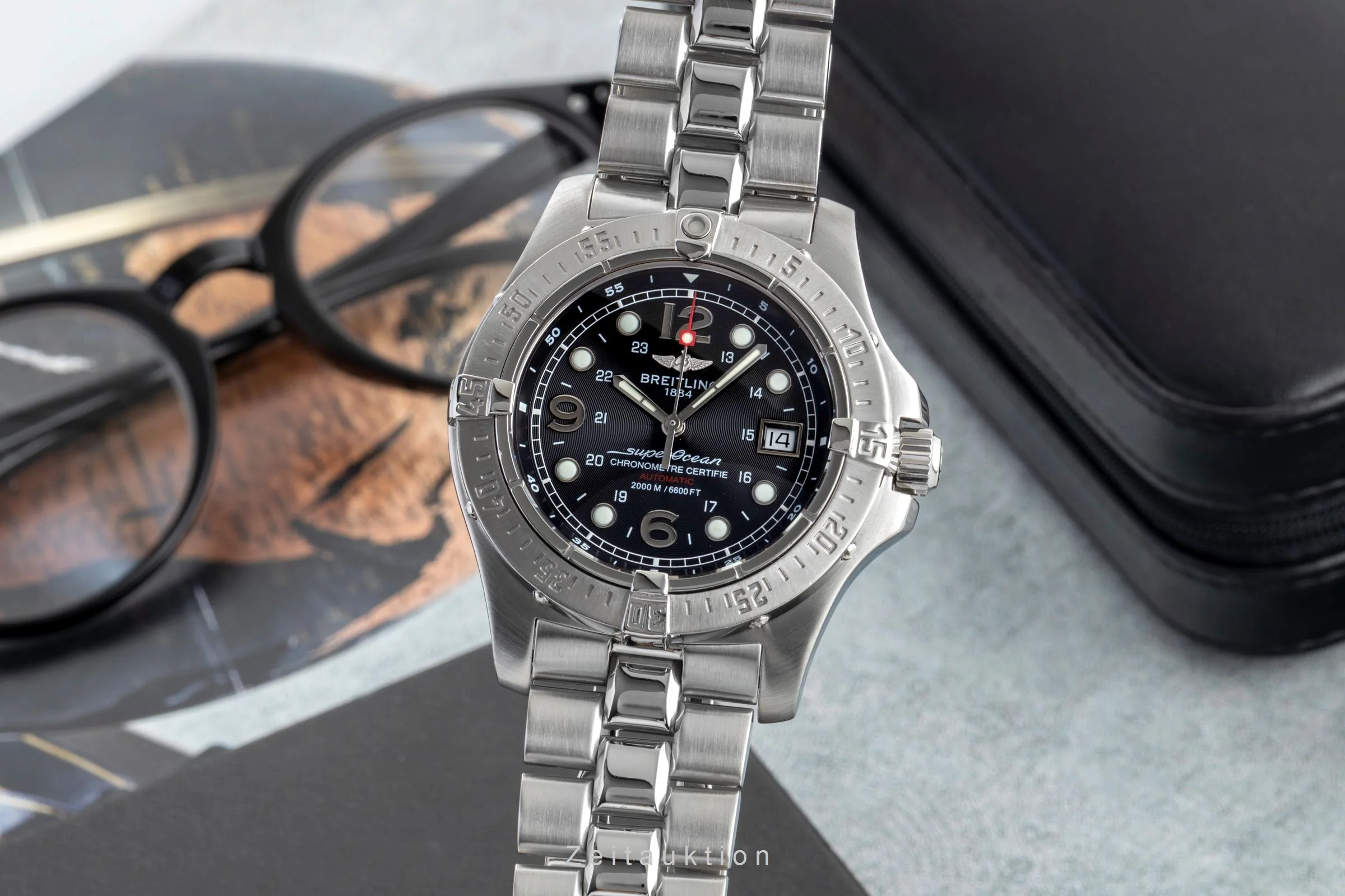 Breitling Superocean steel automatic men's watch A17390  [2600129] - Image 2