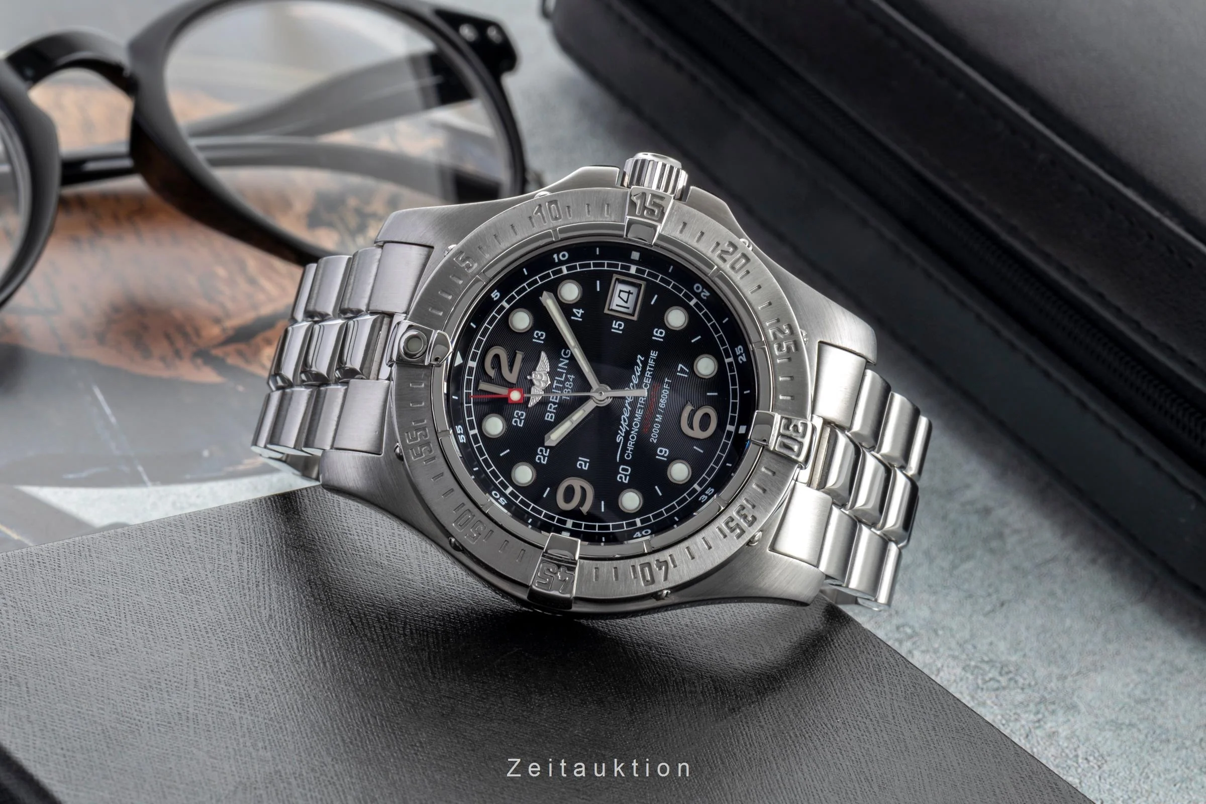 Breitling Superocean steel automatic men's watch A17390  [2600129] - Image 3