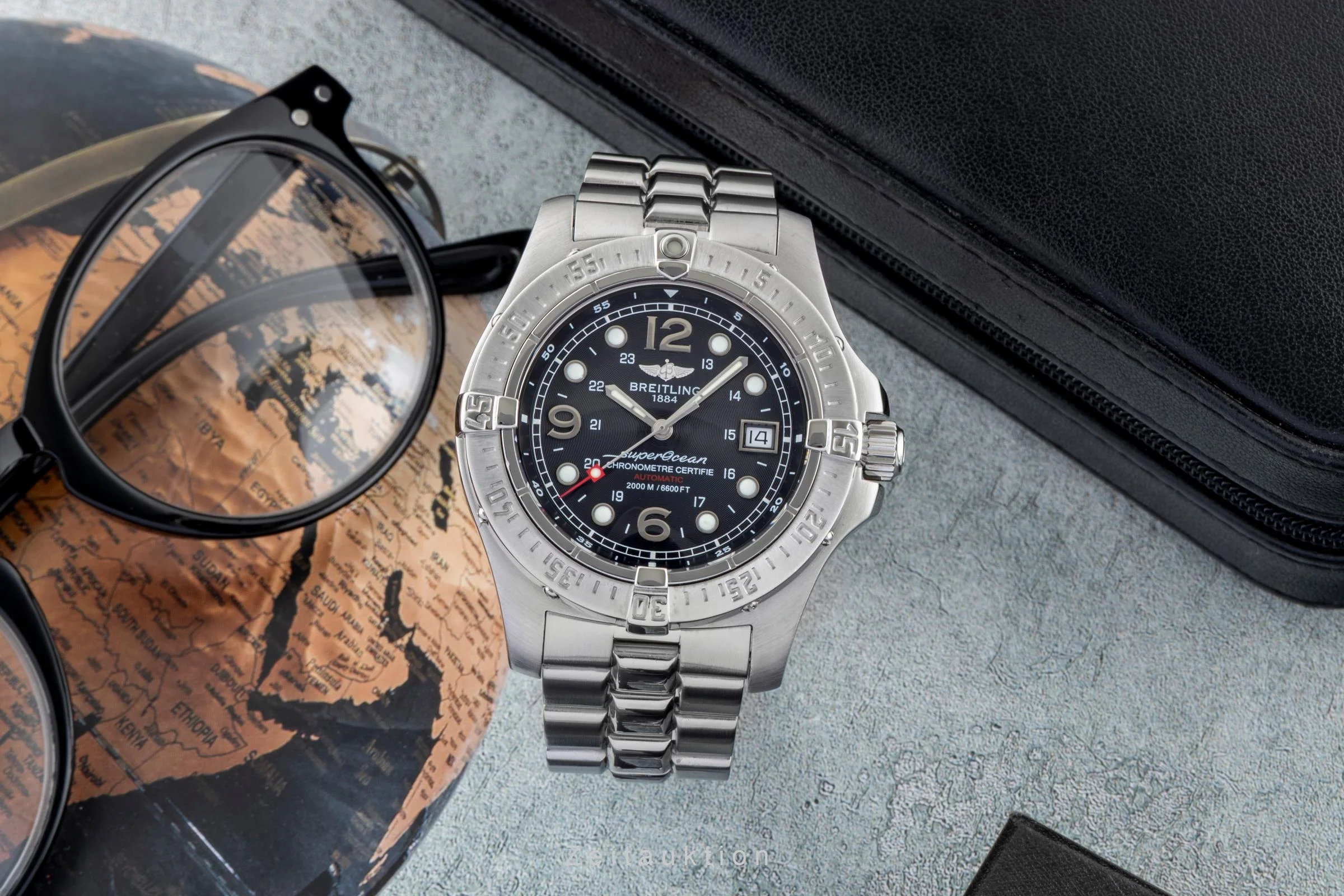 Breitling Superocean steel automatic men's watch A17390  [2600129] - Image 4