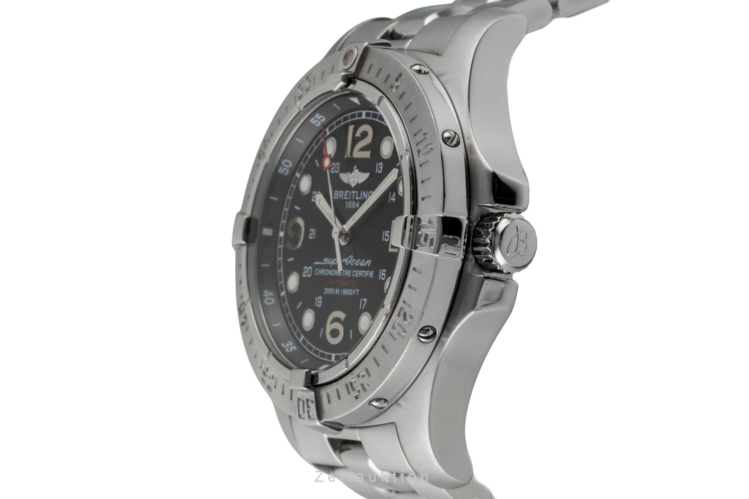 Breitling Superocean steel automatic men's watch A17390  [2600129] - Image 7