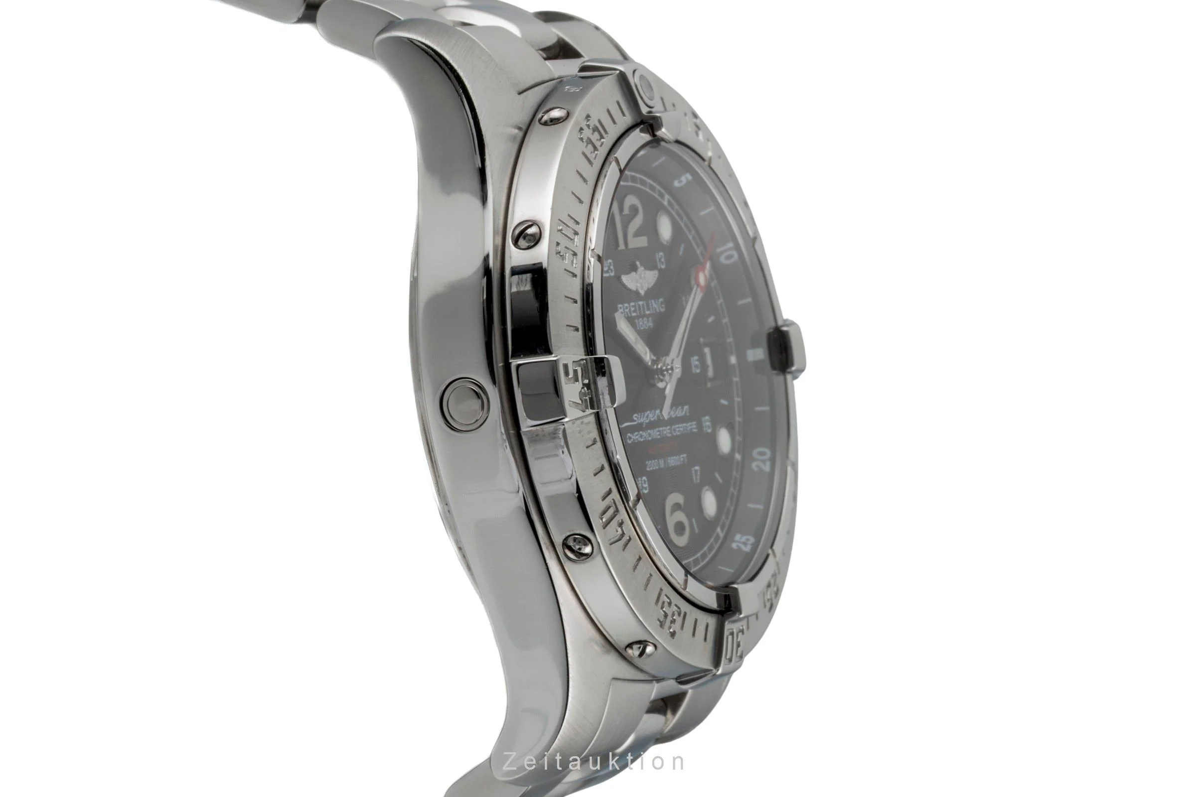 Breitling Superocean steel automatic men's watch A17390  [2600129] - Image 8