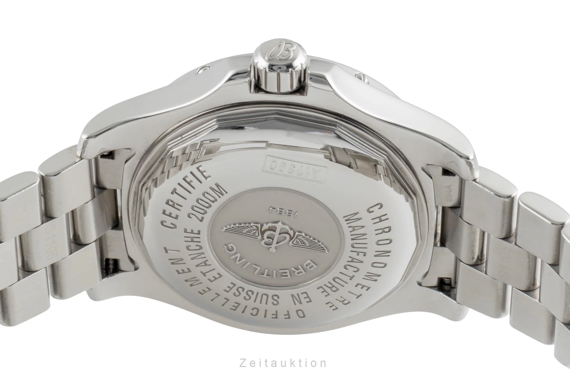 Breitling Superocean steel automatic men's watch A17390  [2600262] - Image 11