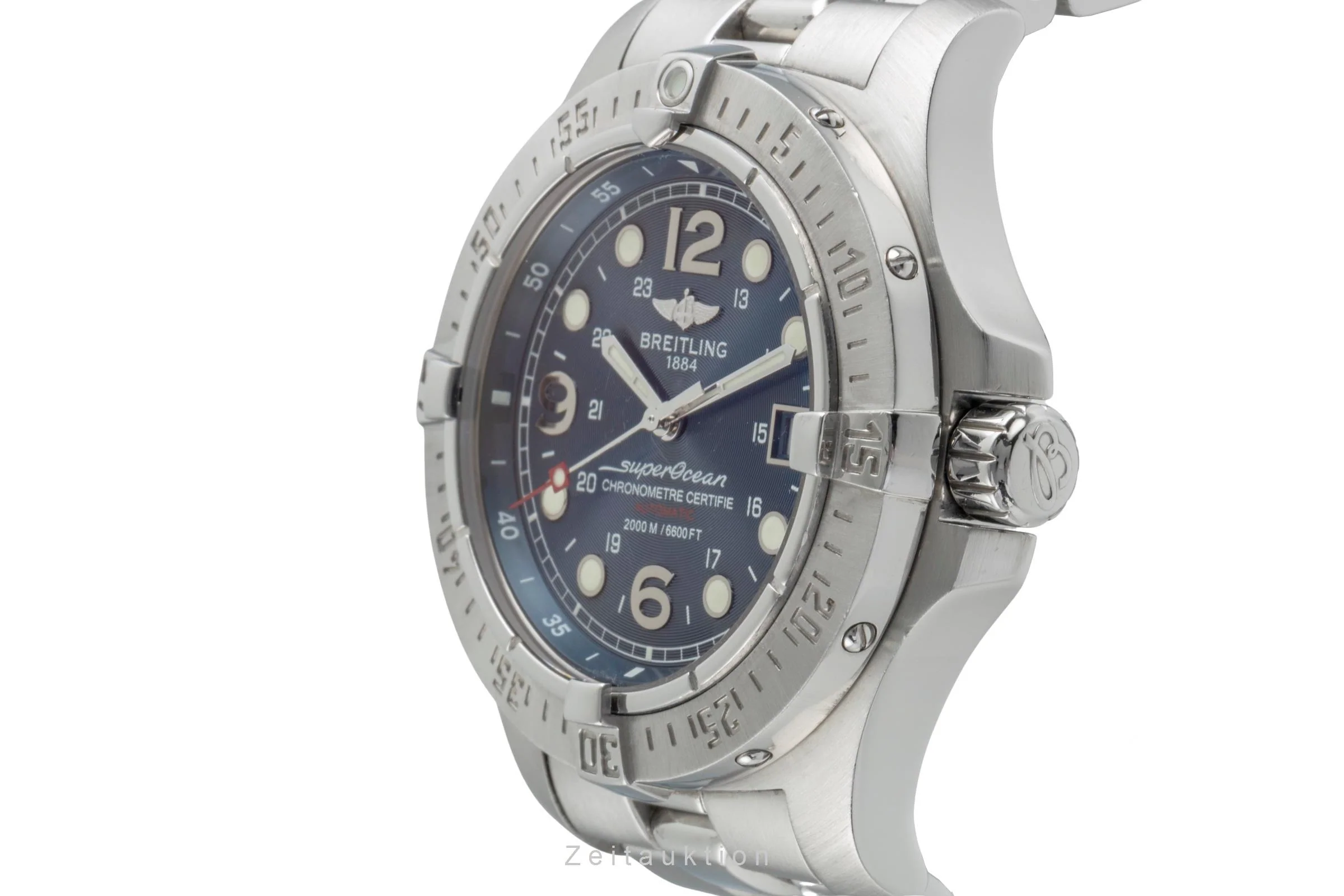 Breitling Superocean steel automatic men's watch A17390  [2600262] - Image 7