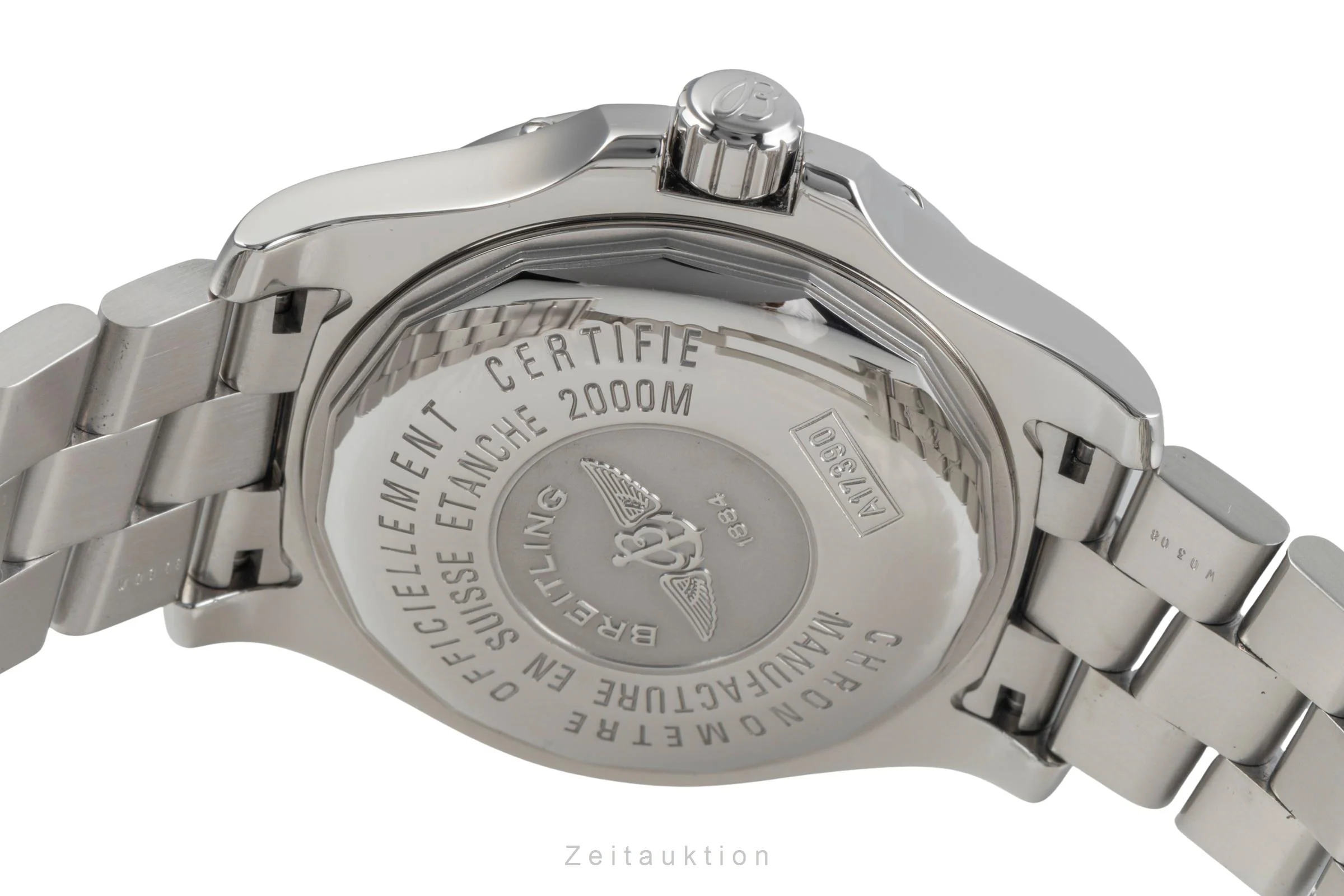 Breitling Superocean steel automatic men's watch A17390-308  [2406418] - Image 12
