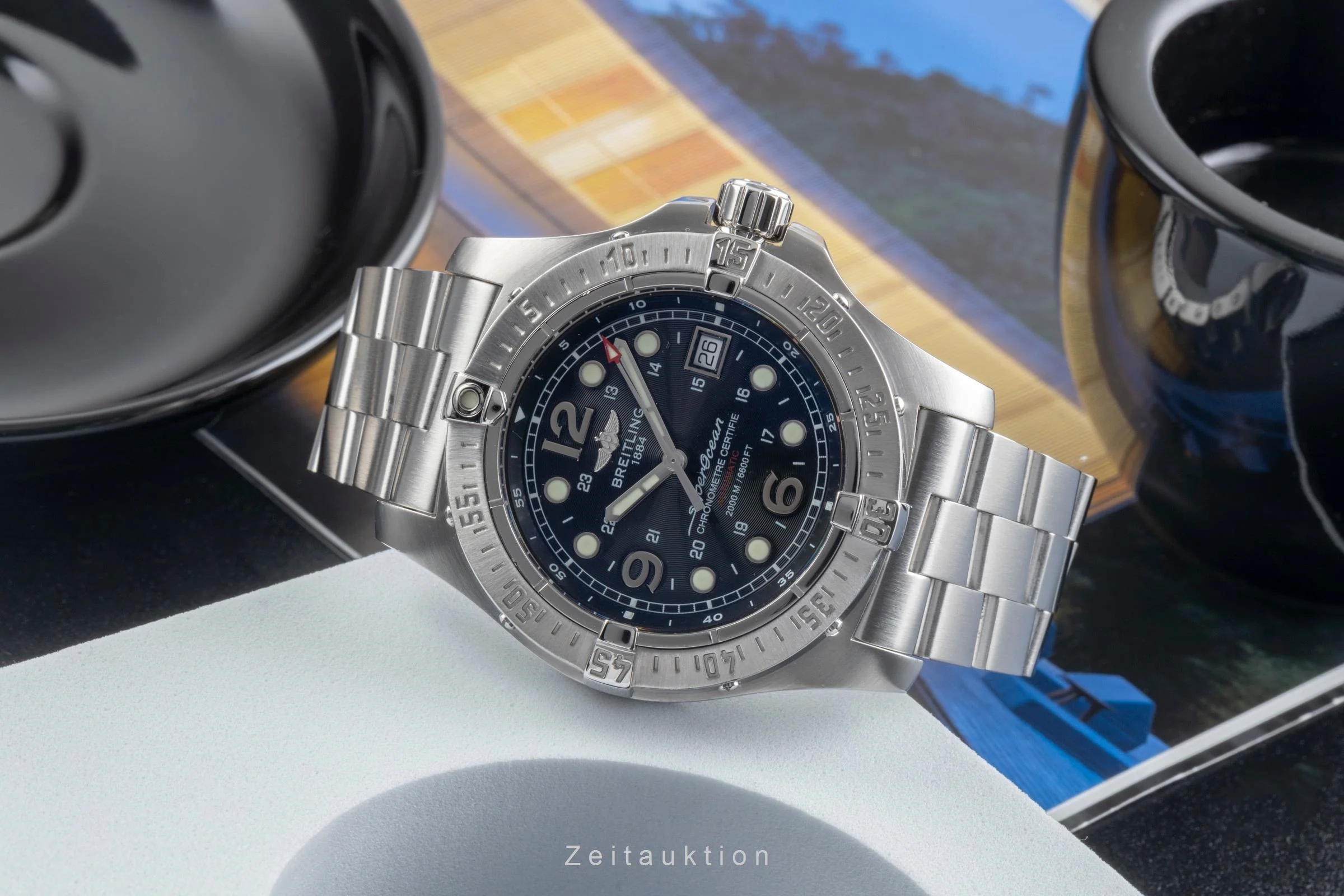 Breitling Superocean steel automatic men's watch A17390-308  [2406418] - Image 3
