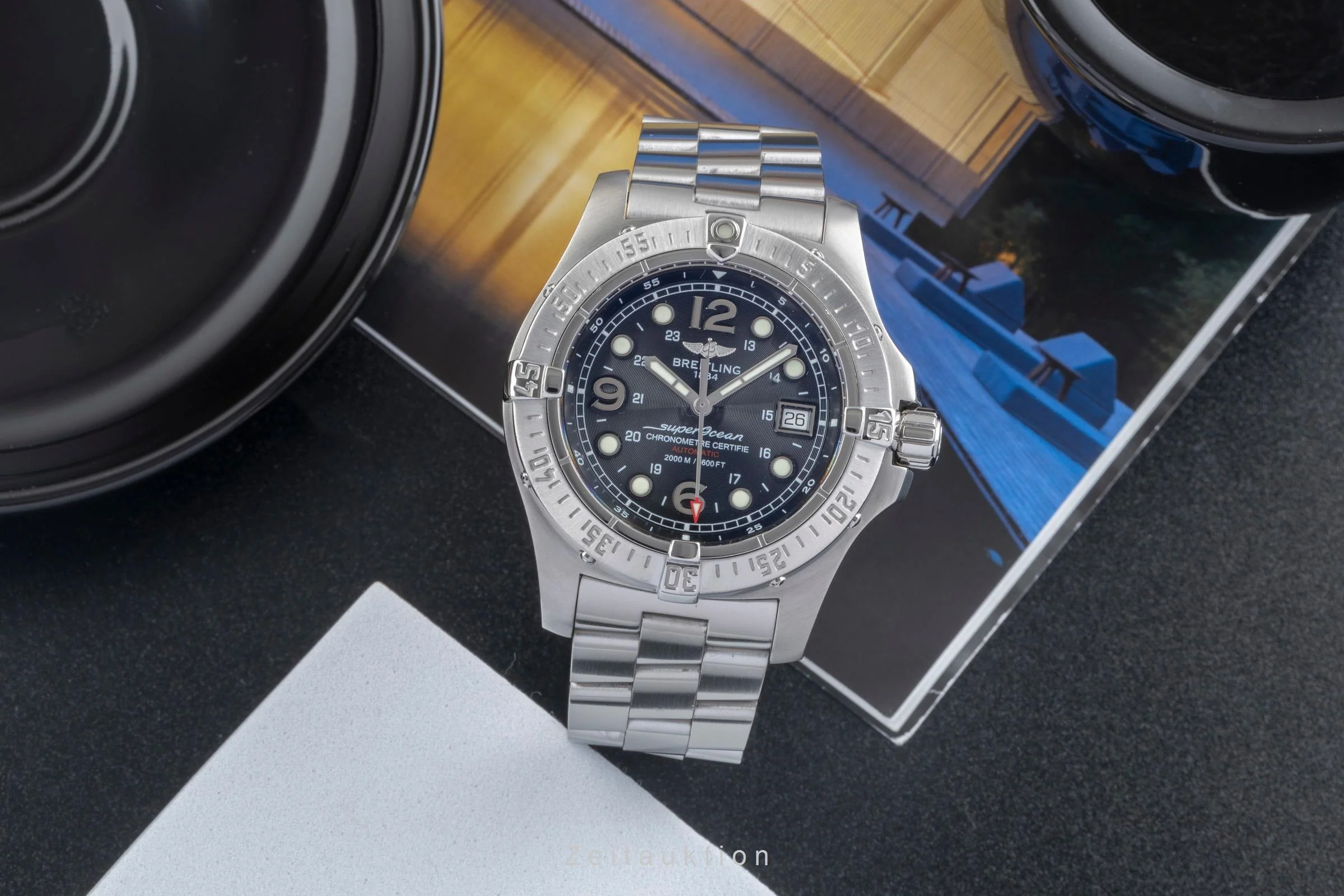 Breitling Superocean steel automatic men's watch A17390-308  [2406418] - Image 4
