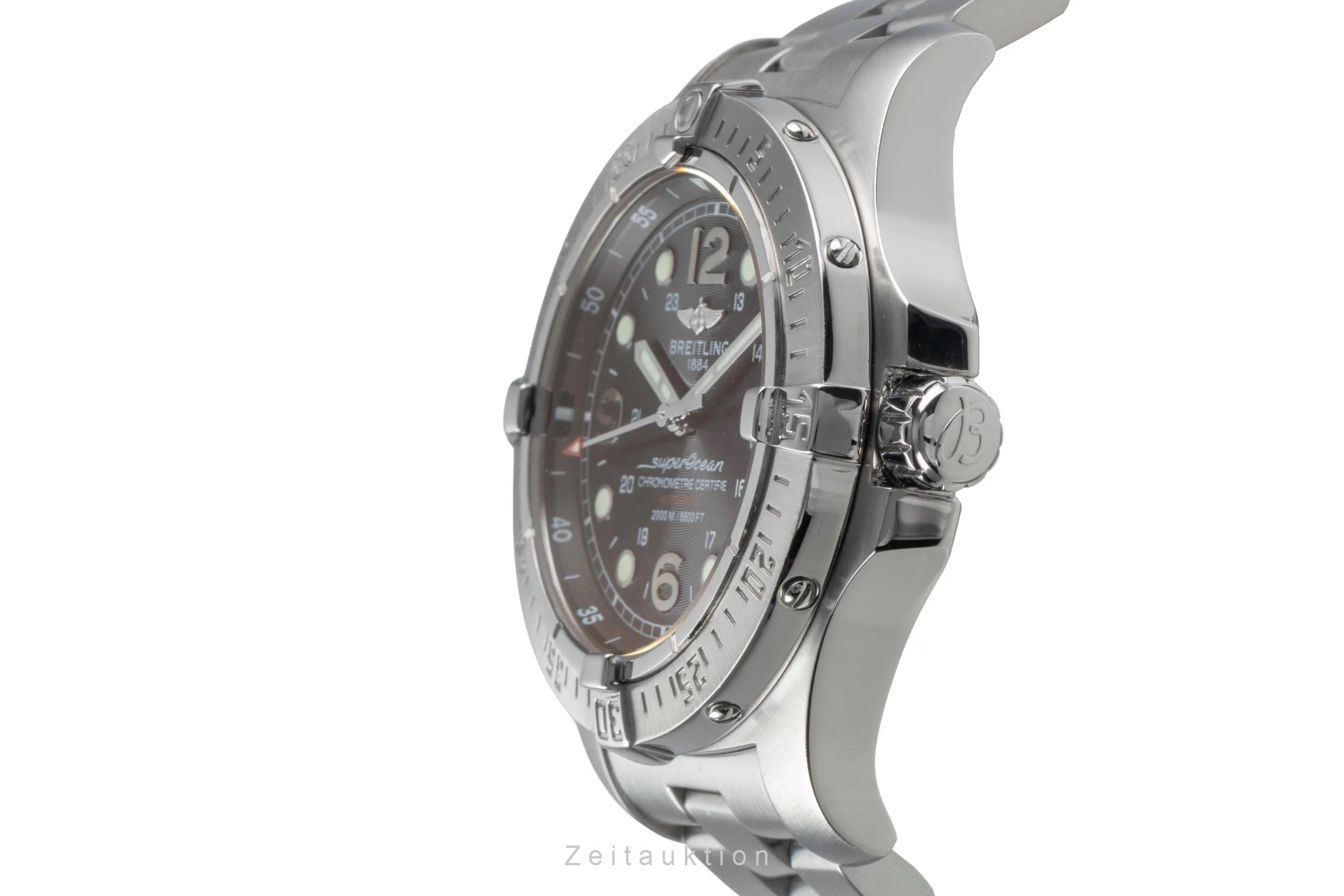 Breitling Superocean steel automatic men's watch A17390-308  [2406418] - Image 7