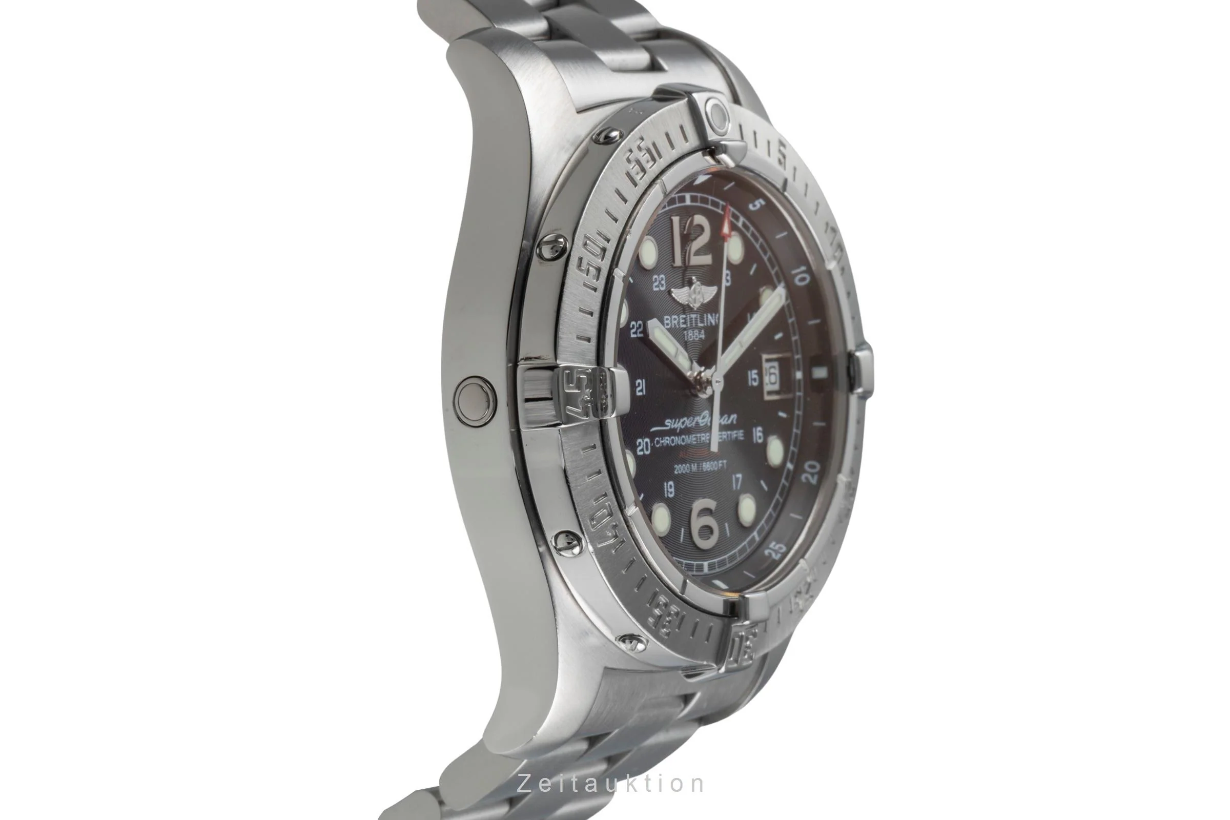 Breitling Superocean steel automatic men's watch A17390-308  [2406418] - Image 8