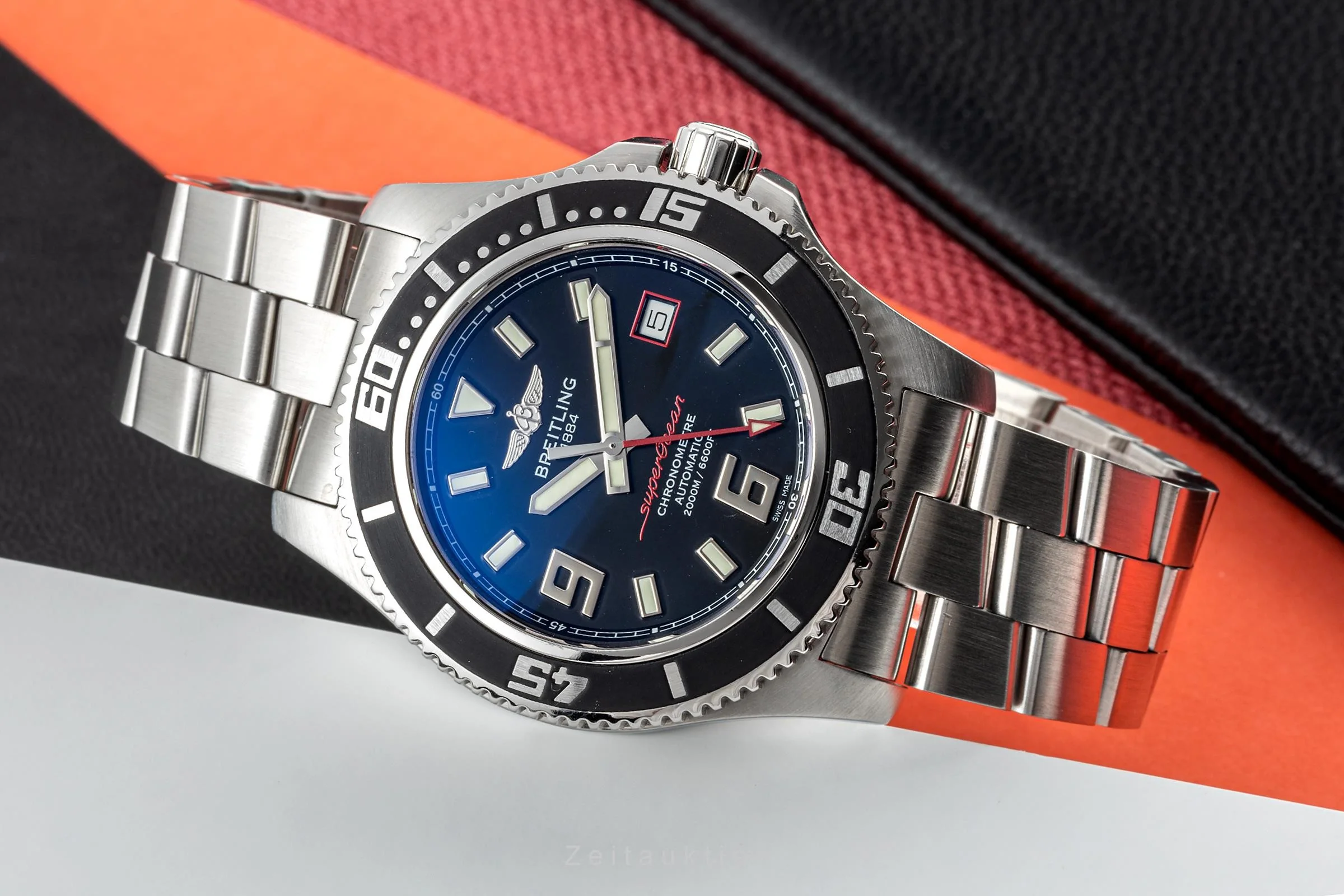 Breitling Superocean steel automatic men's watch A17391 LP: 5150EUR  [2302761] - Image 2