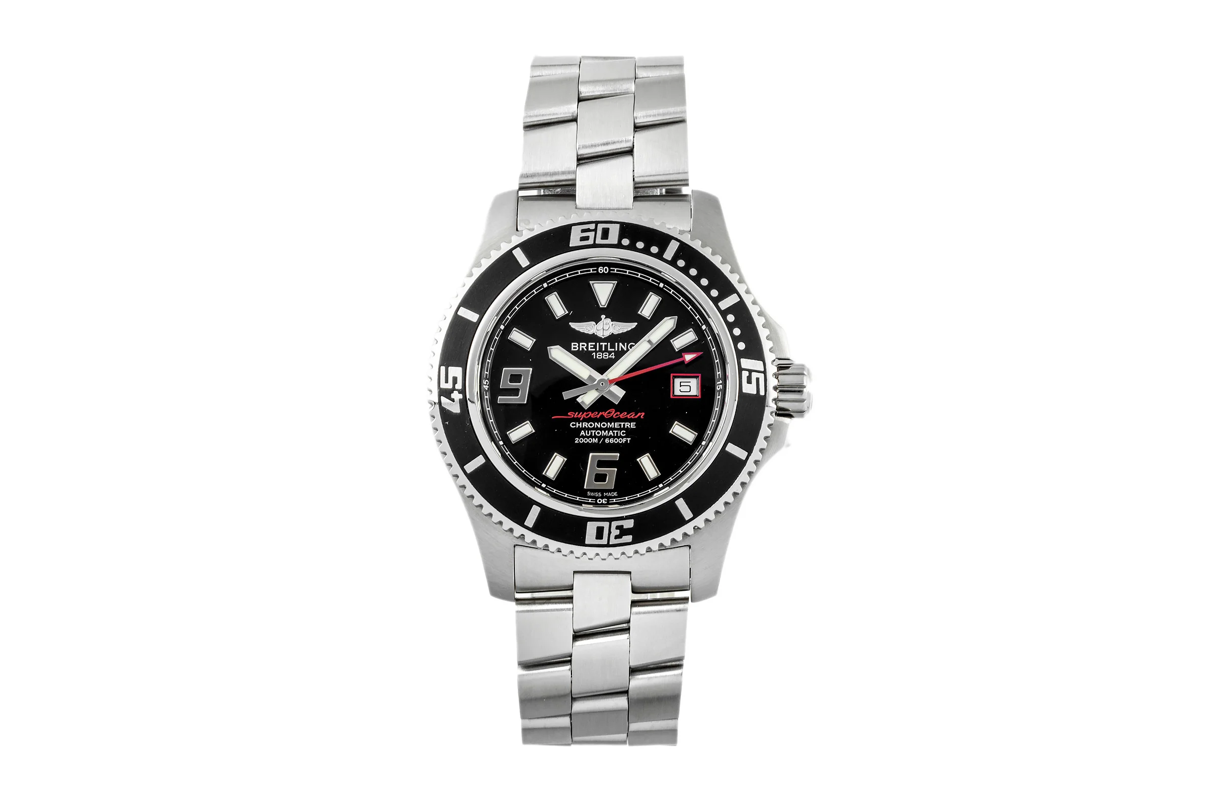 Breitling Superocean steel automatic men's watch A17391 LP: 5150EUR  [2302761] - Image 4