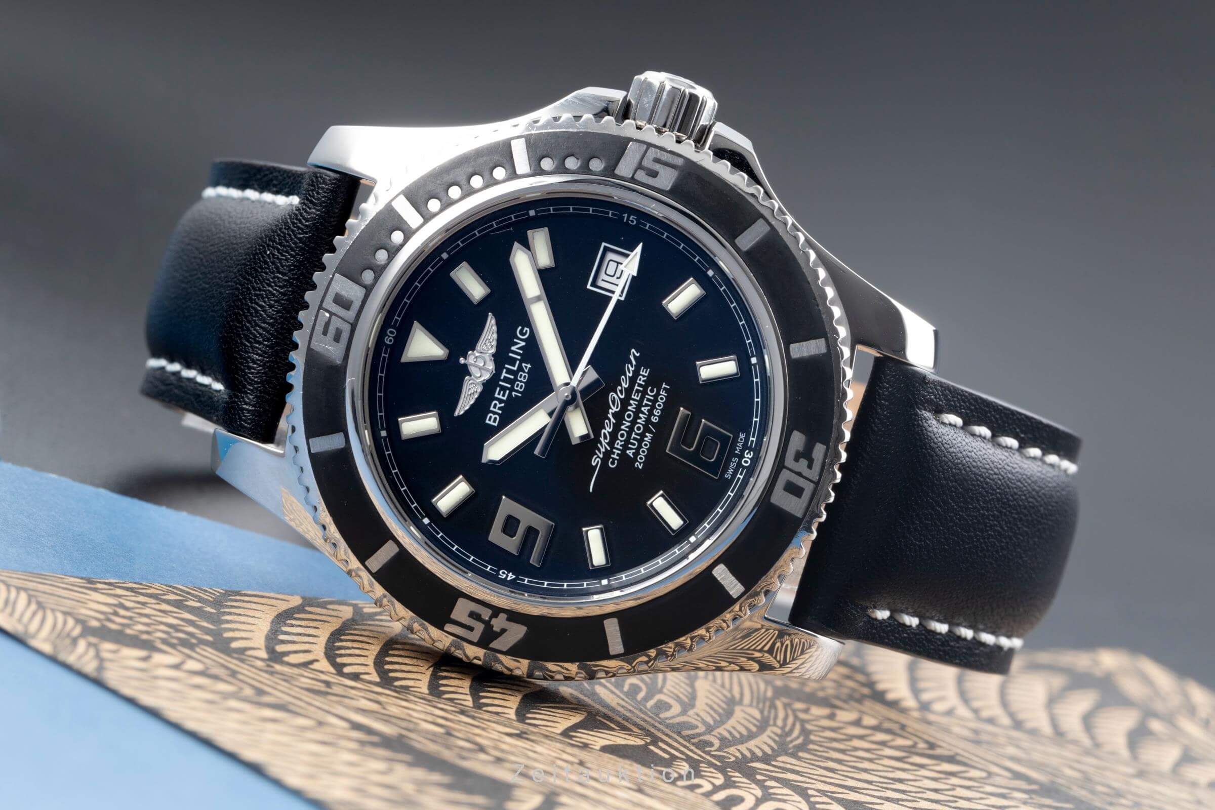 Breitling Superocean steel automatic men's watch A17391 LP: 5150EUR  [2406621] - Image 2