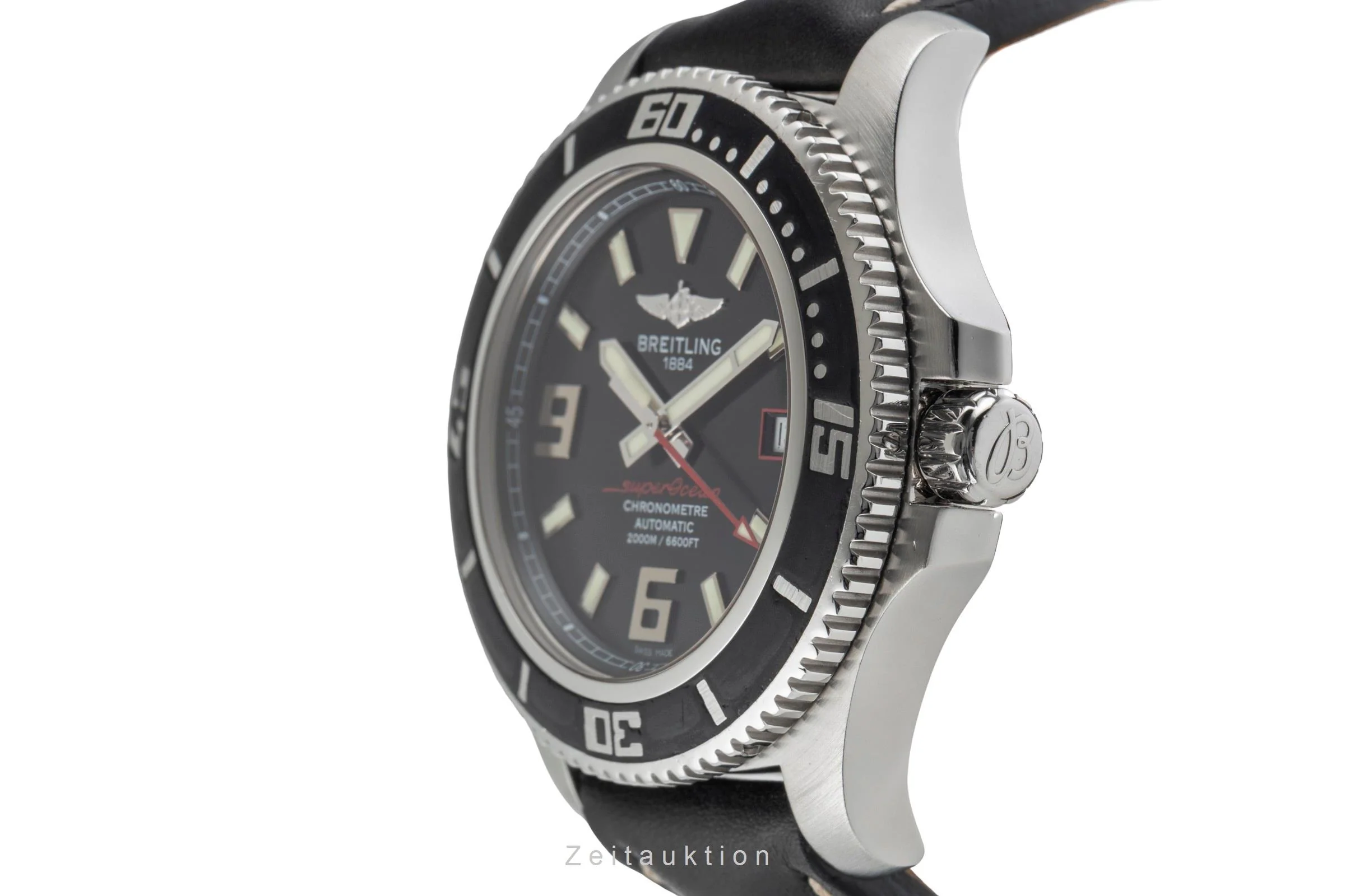 Breitling Superocean steel automatic men's watch A17391  [2503463] - Image 7