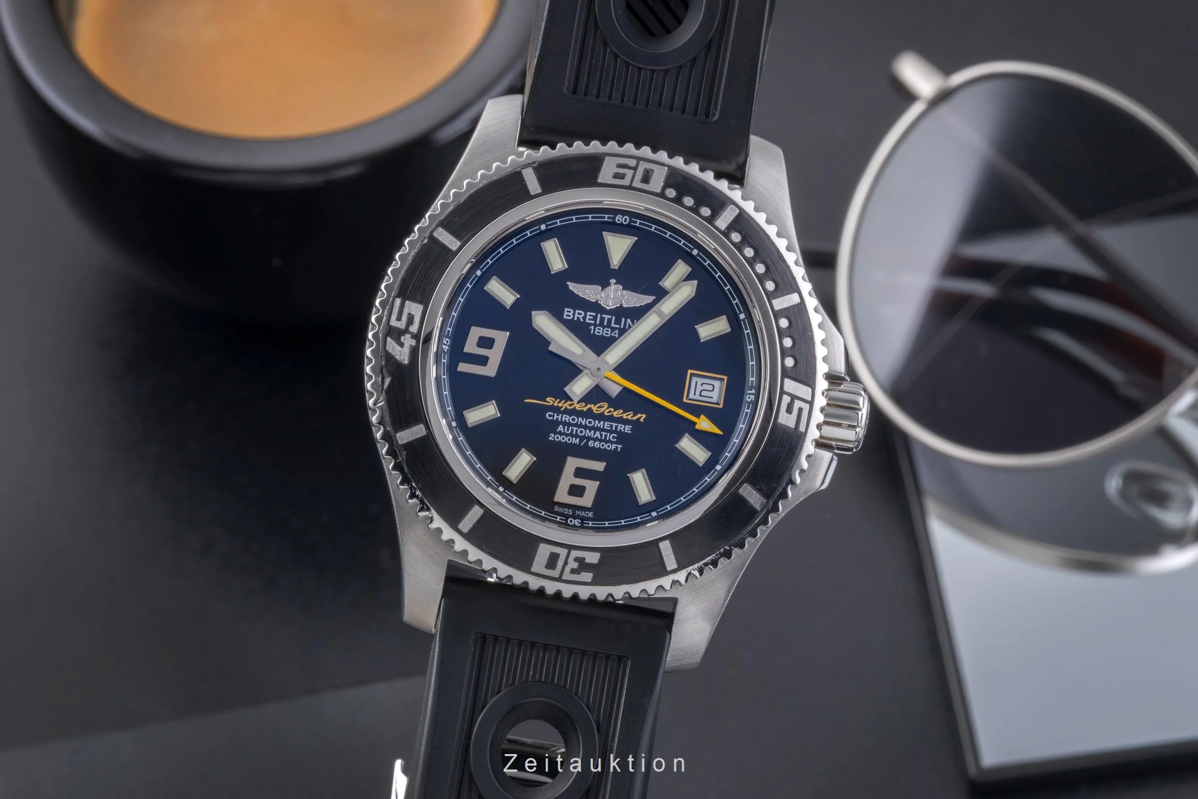 Breitling Superocean steel automatic men's watch A17391  [2505375] - Image 2
