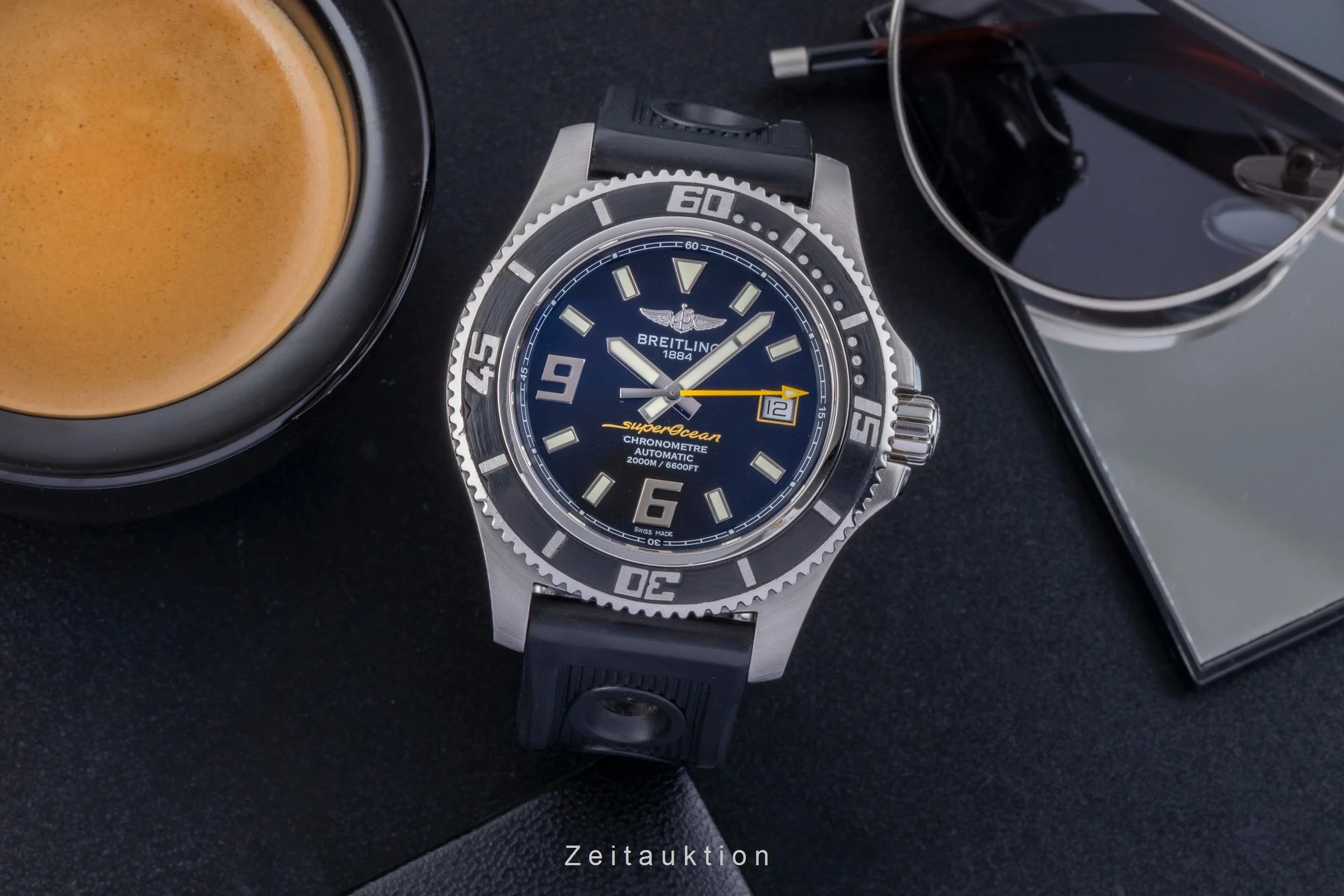 Breitling Superocean steel automatic men's watch A17391  [2505375] - Image 4