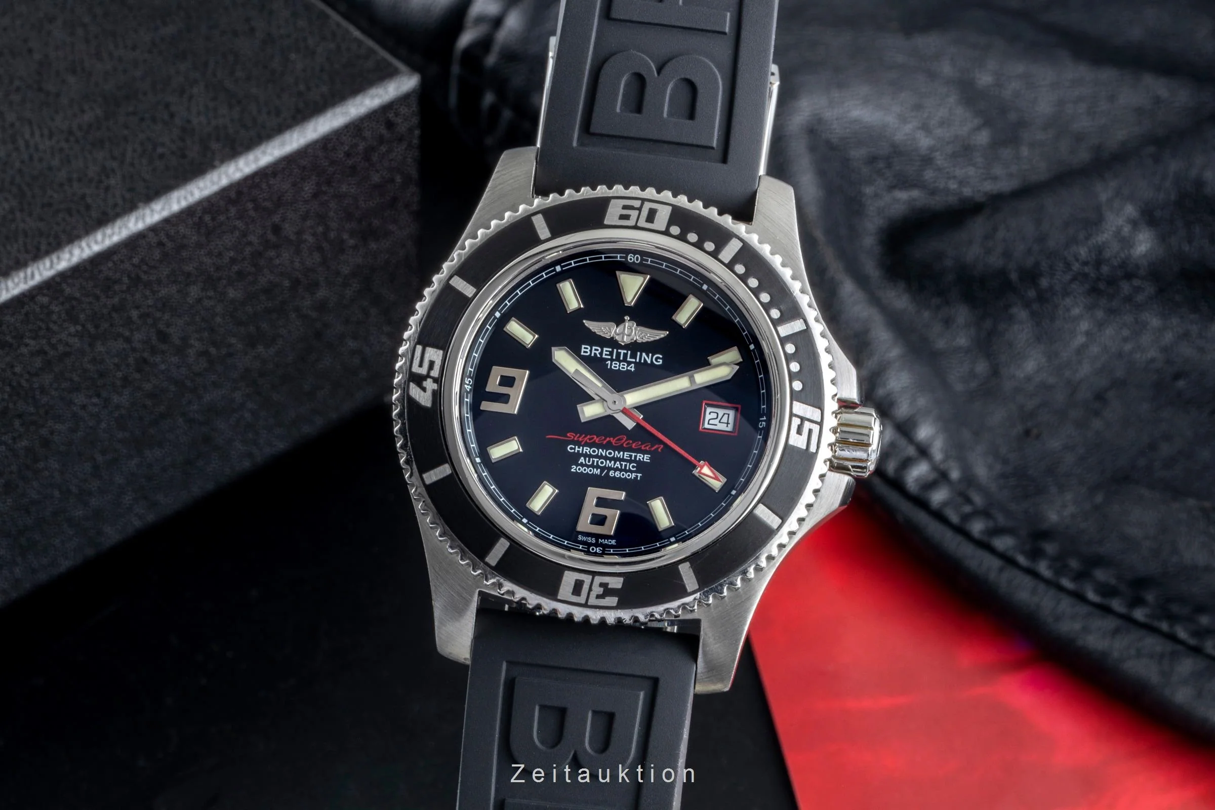 Breitling Superocean steel automatic men's watch A17391  [2506838] - Image 2