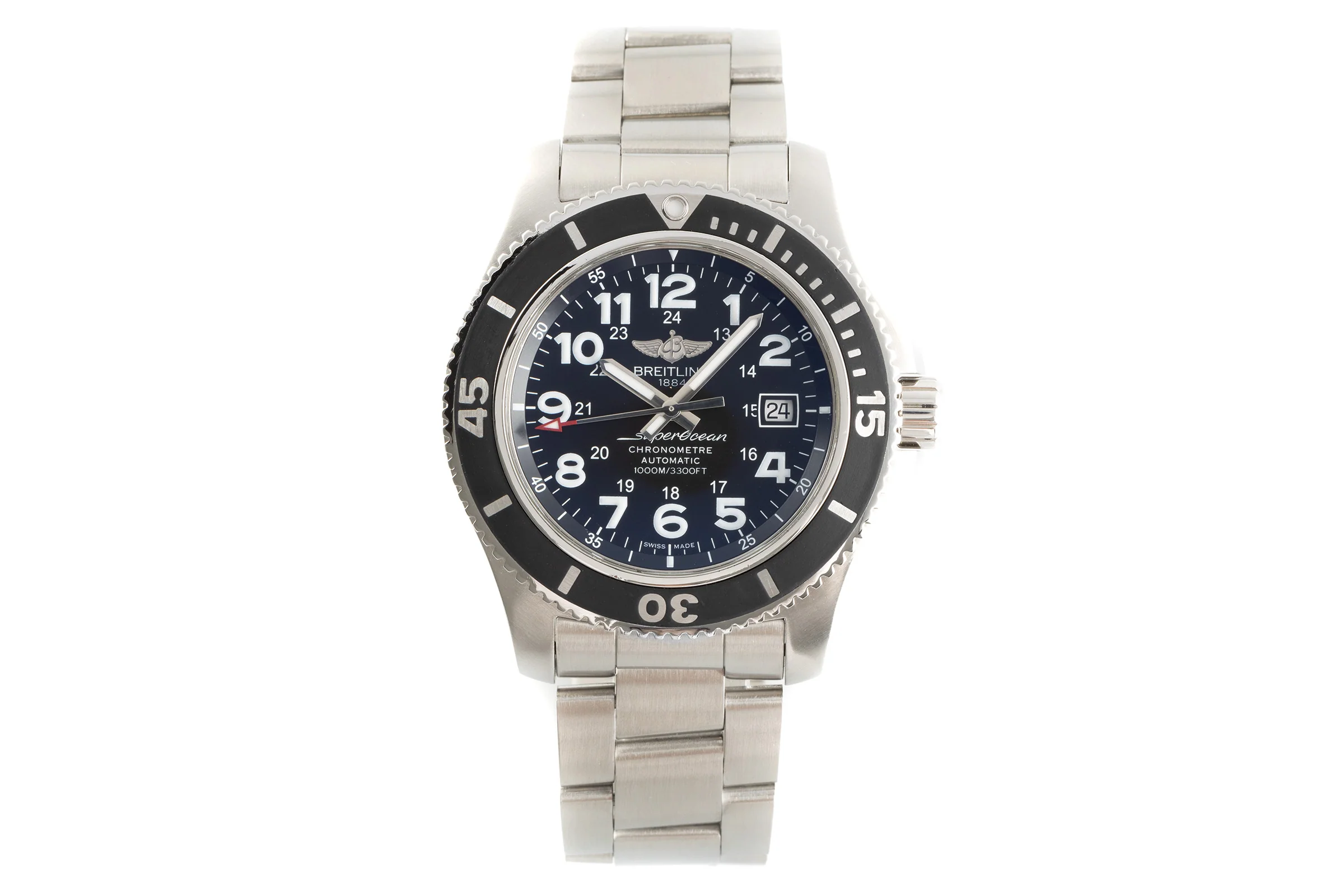 Breitling Superocean steel automatic men's watch A17392  [2107584] - Image 4