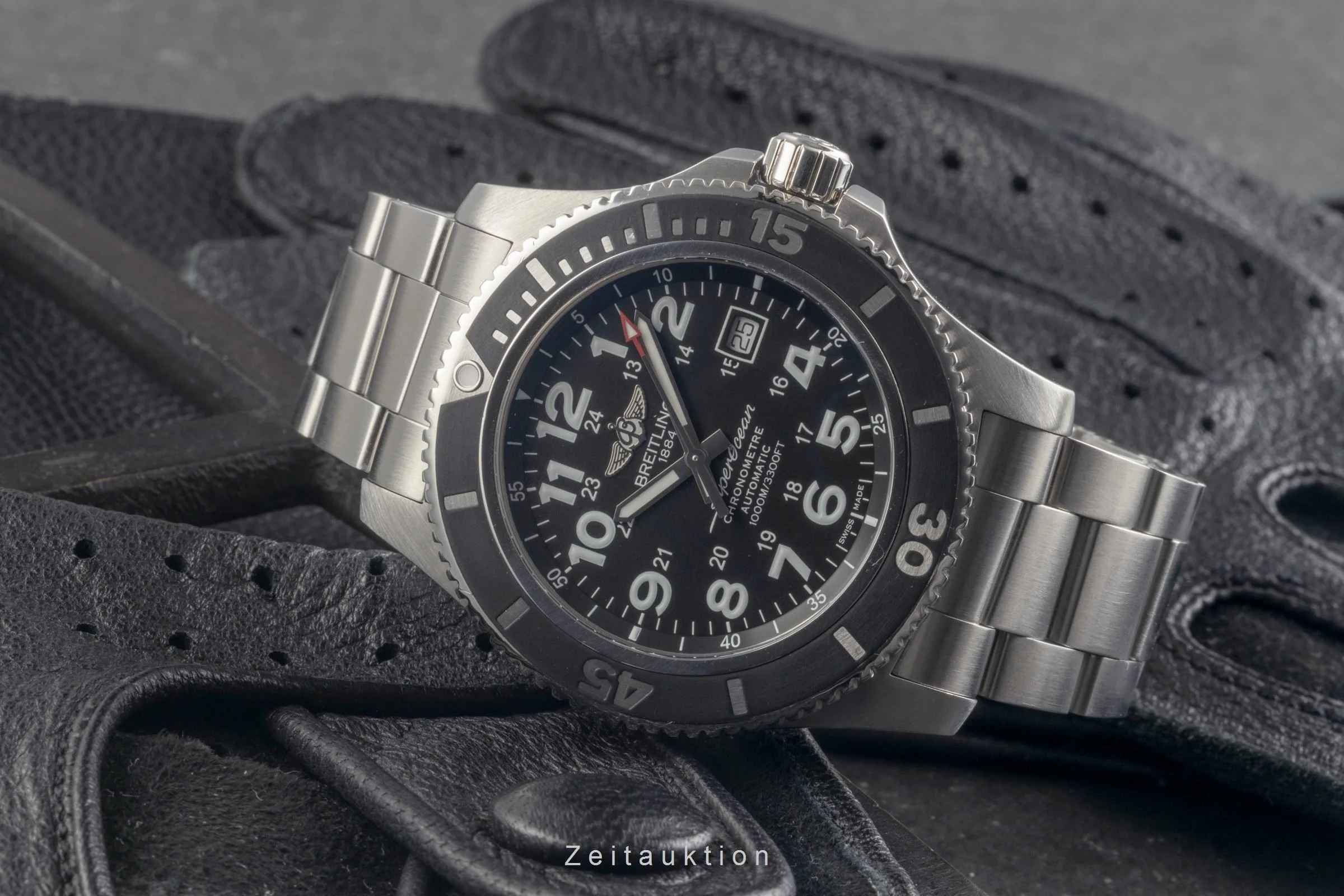 Breitling Superocean steel automatic men's watch A17392D7/BD68  [2504849] - Image 3