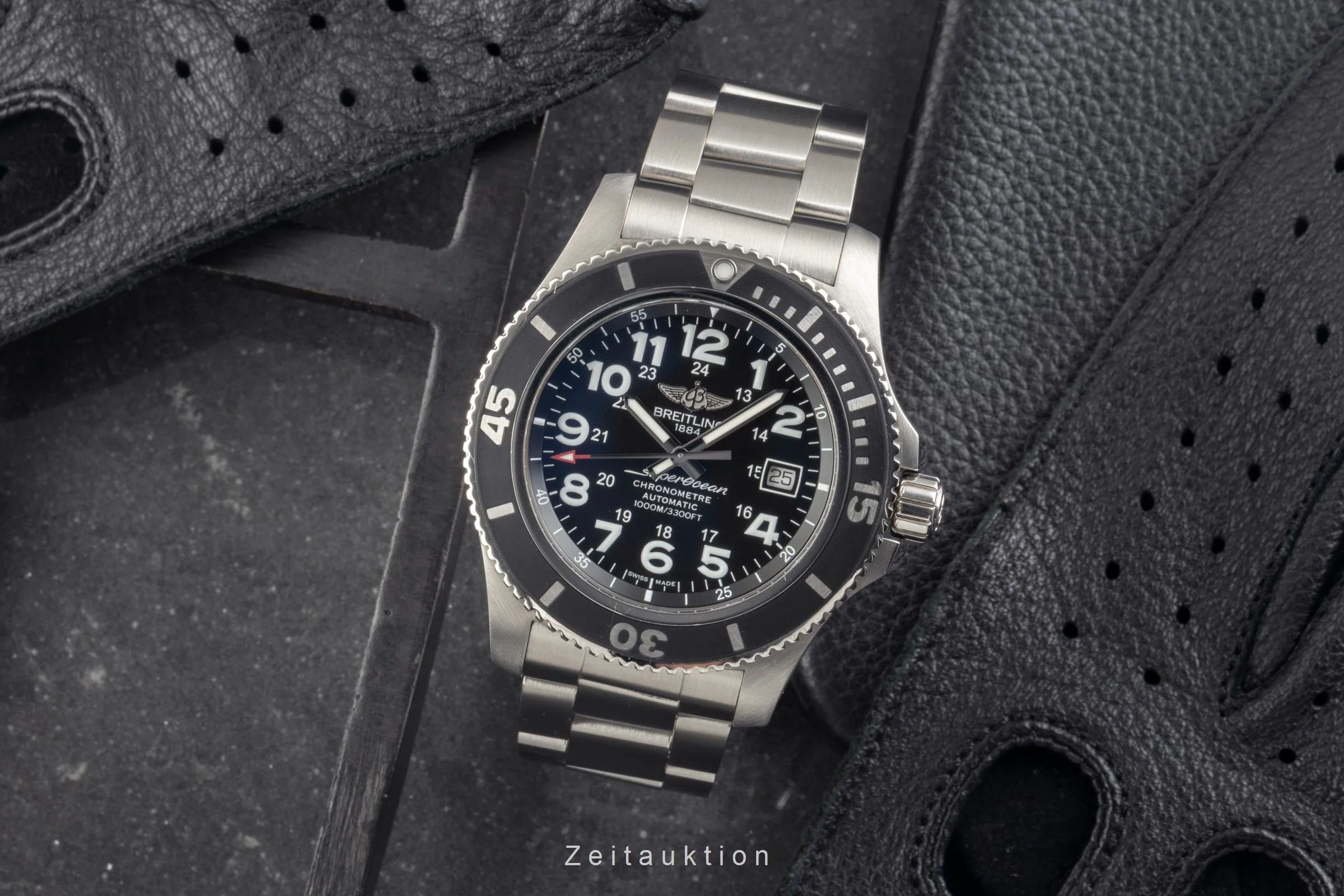 Breitling Superocean steel automatic men's watch A17392D7/BD68  [2504849] - Image 4