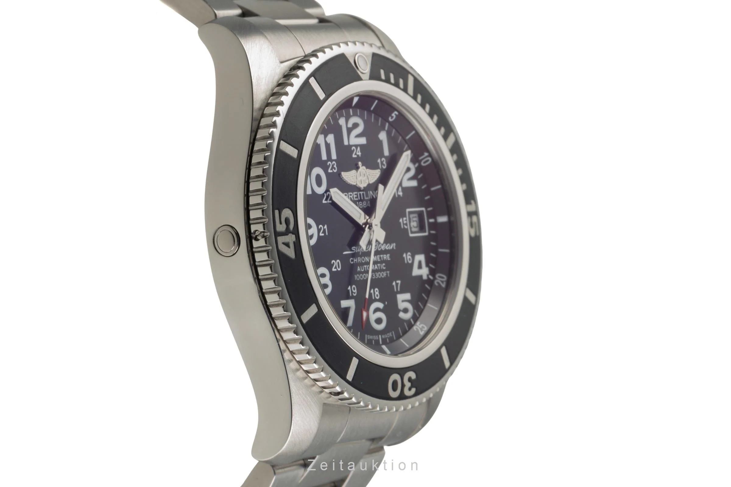 Breitling Superocean steel automatic men's watch A17392D7/BD68  [2504849] - Image 8