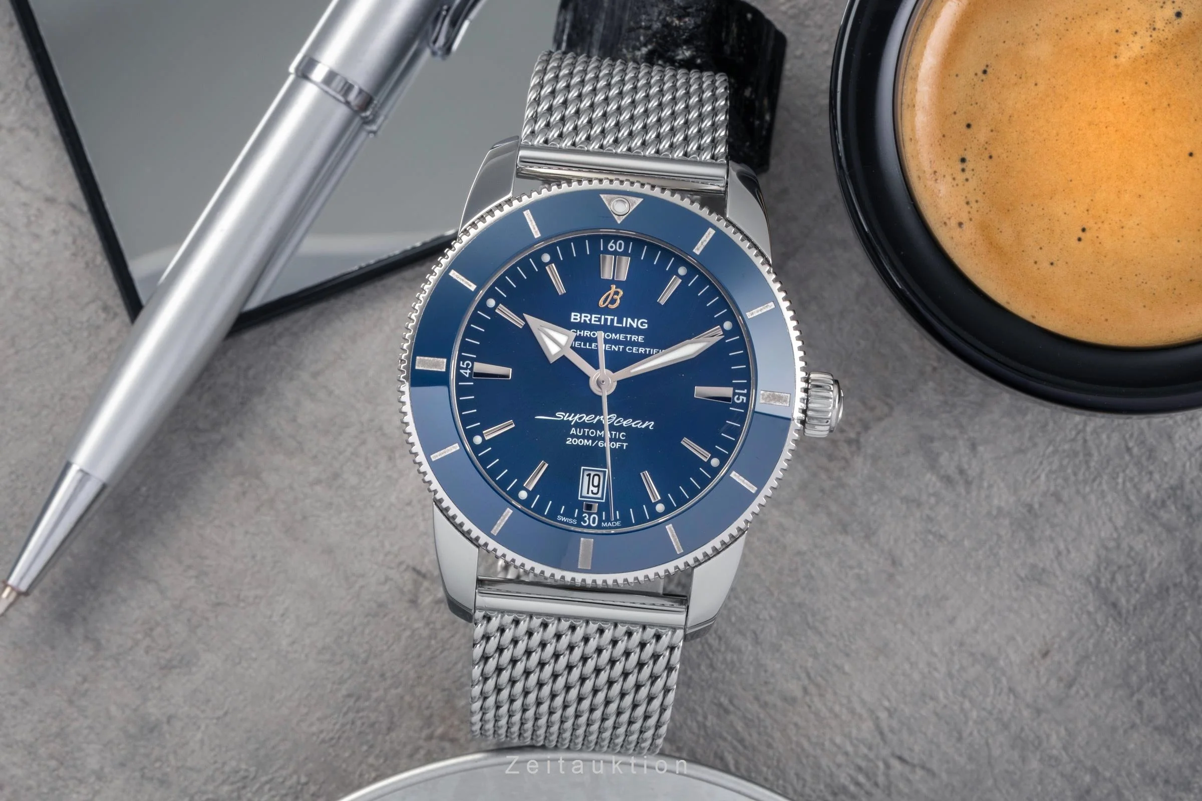 Breitling Superocean steel automatic men's watch AB2020  [2503707] - Image 4