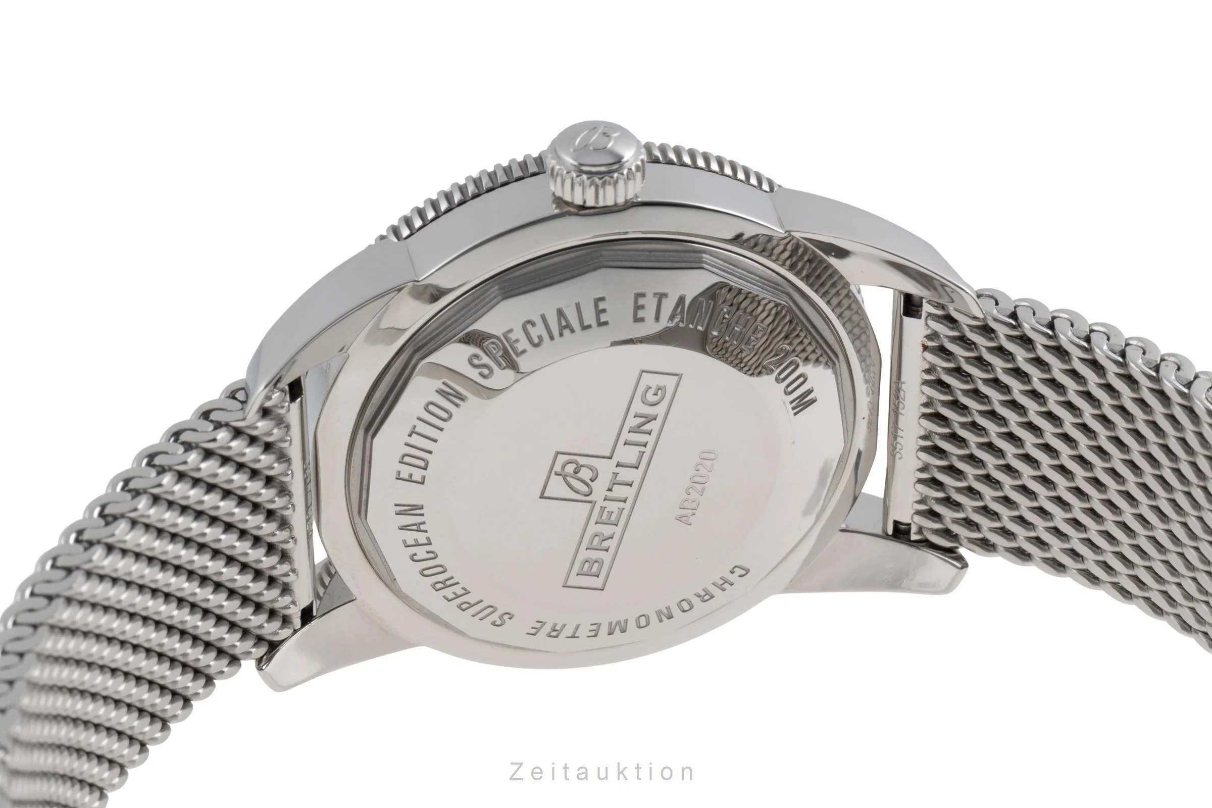 Breitling Superocean steel automatic men's watch AB202016/G828  [2503355] - Image 11