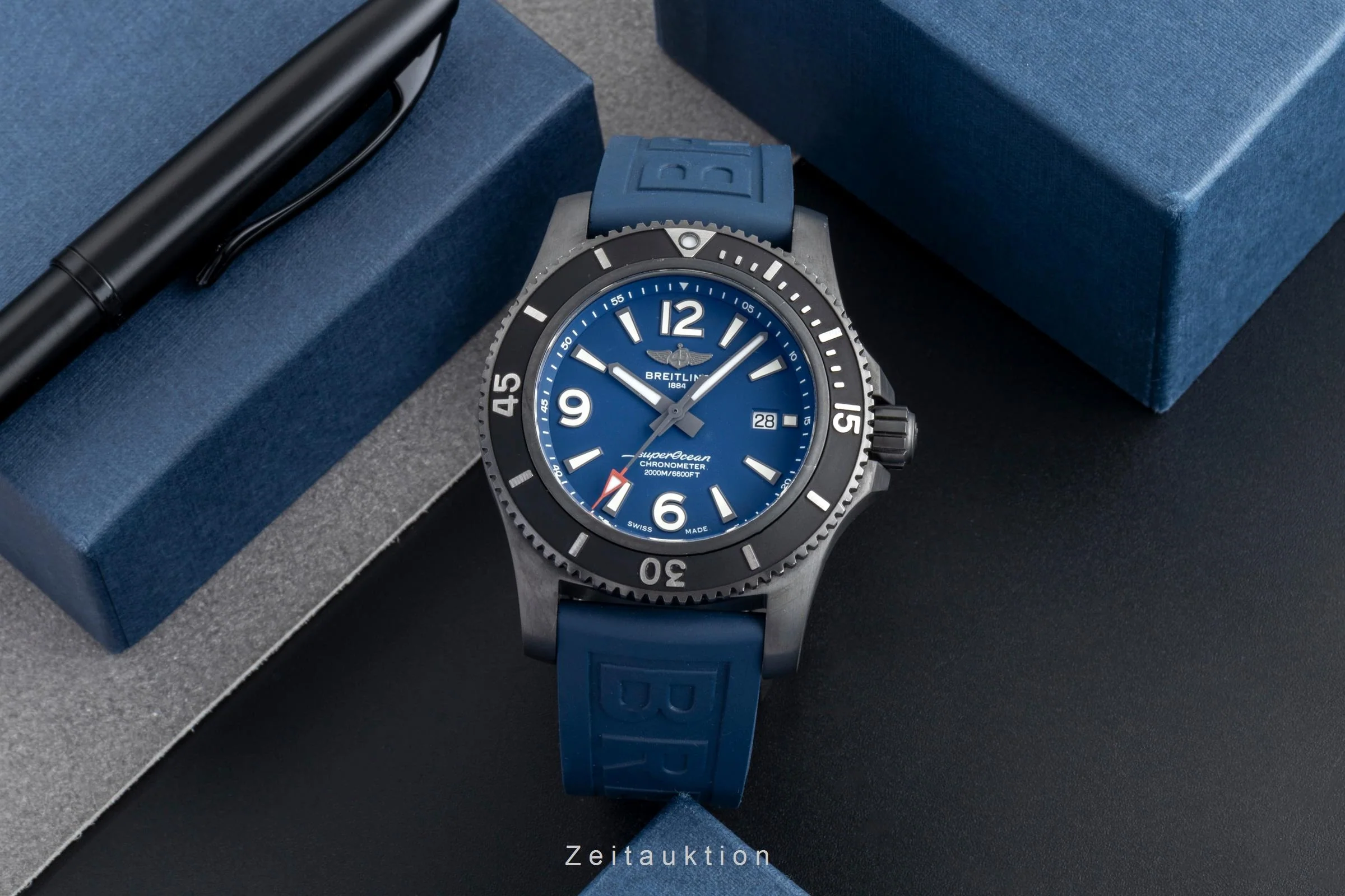 Breitling Superocean steel automatic men's watch M17368  [2506218] - Image 4