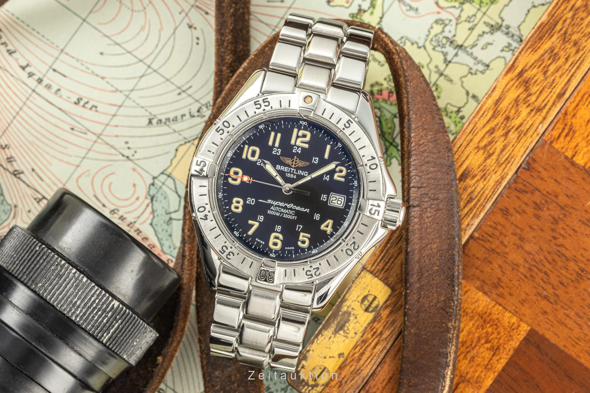 Breitling Superocean steel automatic pocket watch A17040  [2204568] - Image 3