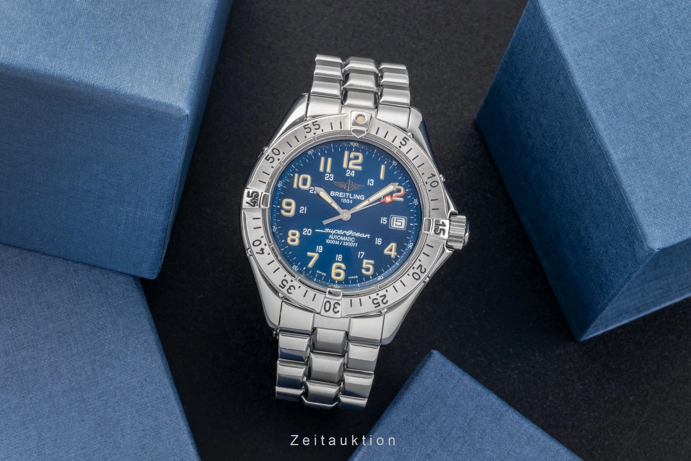 Breitling Superocean steel automatic pocket watch A17040  [2502856] - Image 4