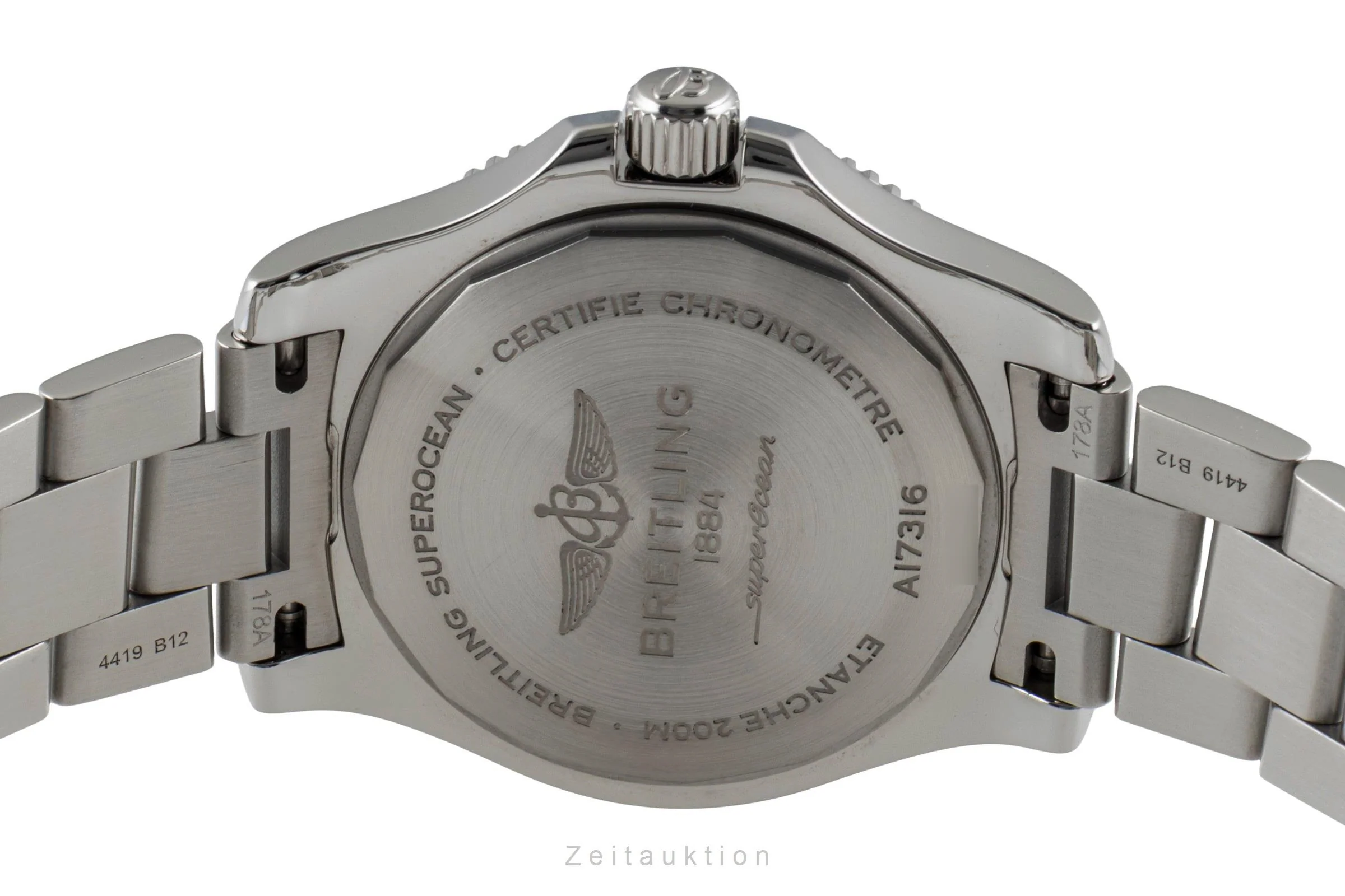 Breitling Superocean steel automatic unisex A17316D71O1A1  [2601174] - Image 12