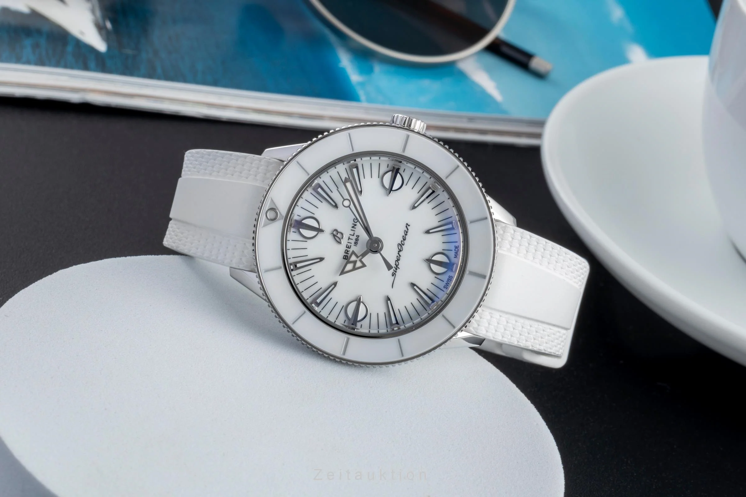 Breitling Superocean steel automatic women's watch A10340  [2506335] - Image 3