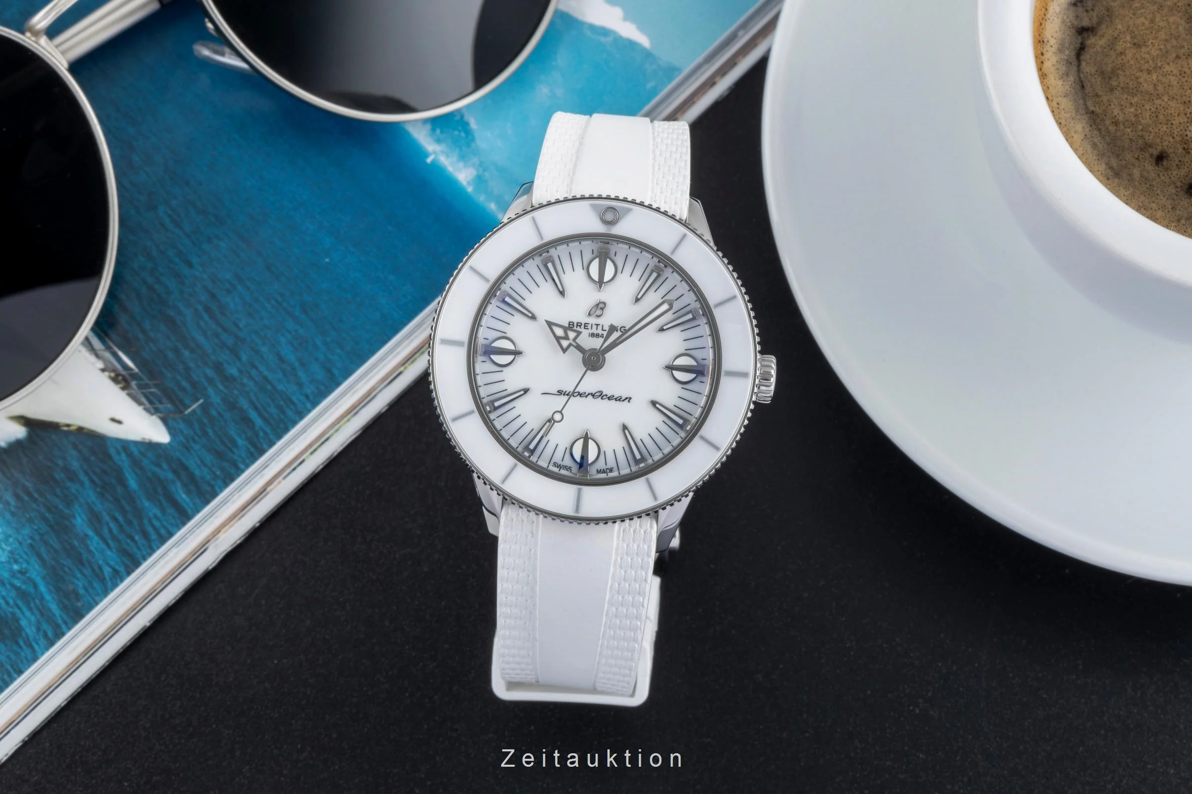Breitling Superocean steel automatic women's watch A10340  [2506335] - Image 4