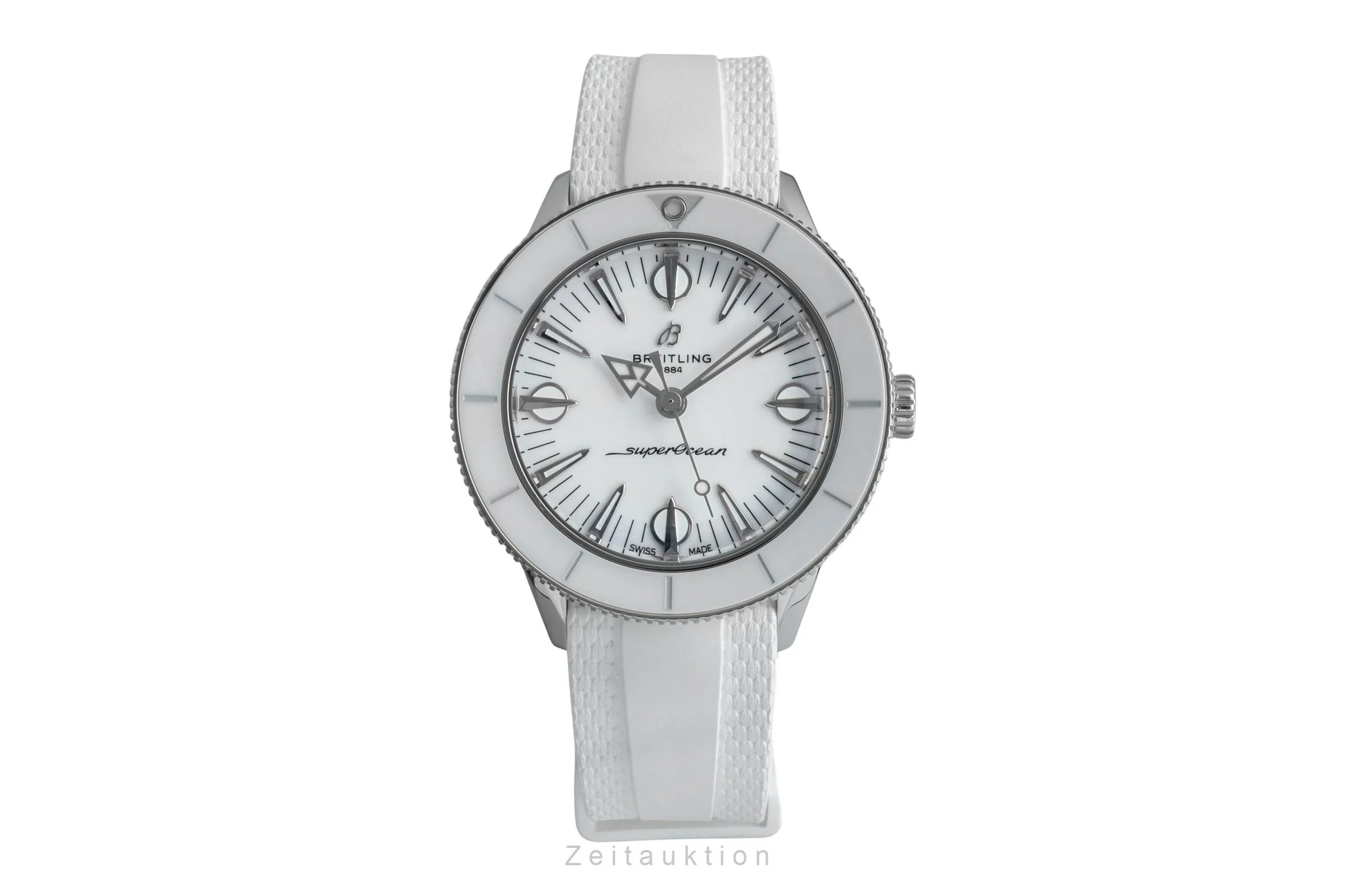 Breitling Superocean steel automatic women's watch A10340  [2506335] - Image 5