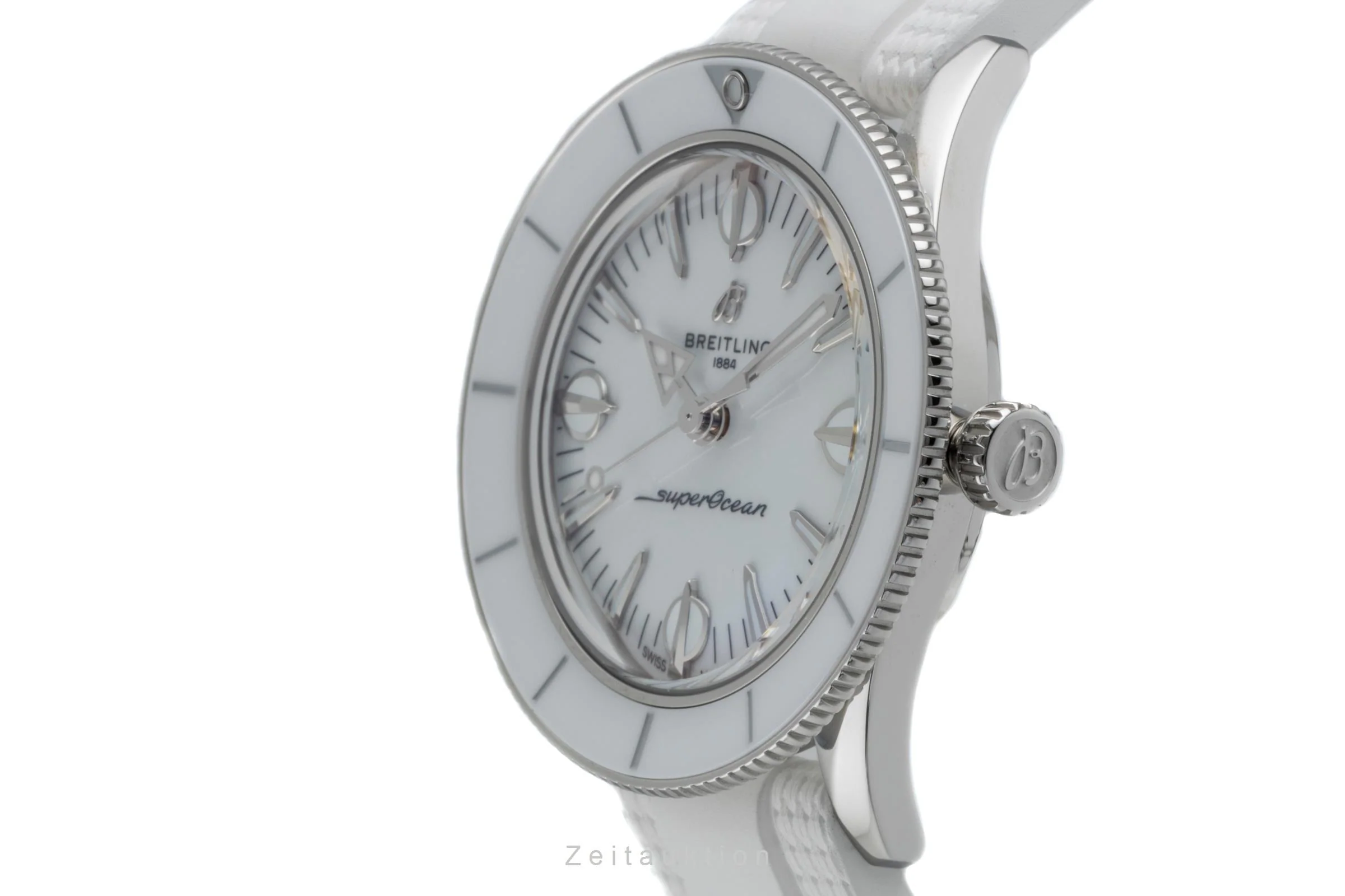 Breitling Superocean steel automatic women's watch A10340  [2506335] - Image 7