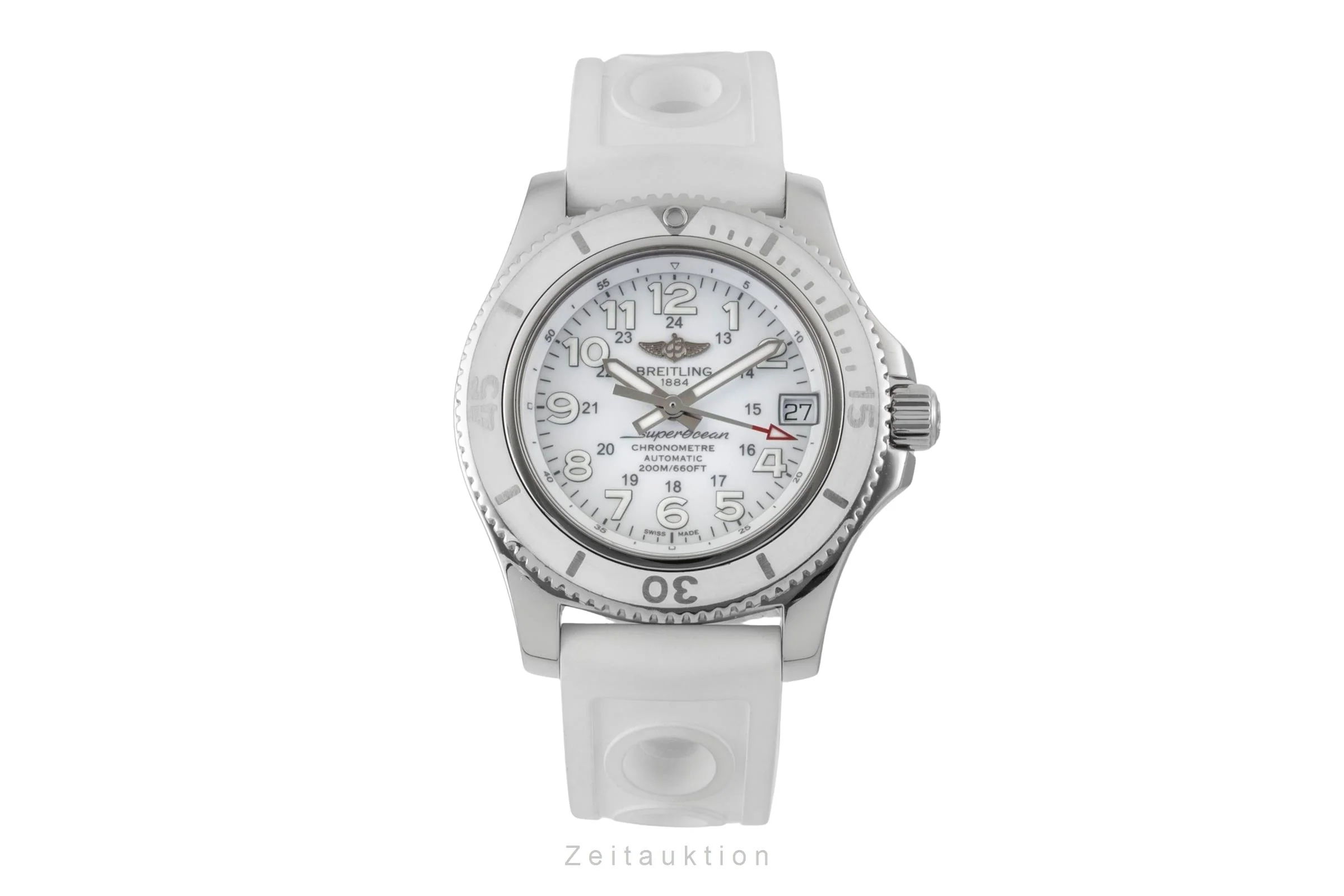 Breitling Superocean steel automatic women's watch A17312 LP: 3650EUR  [2600873] - Image 5