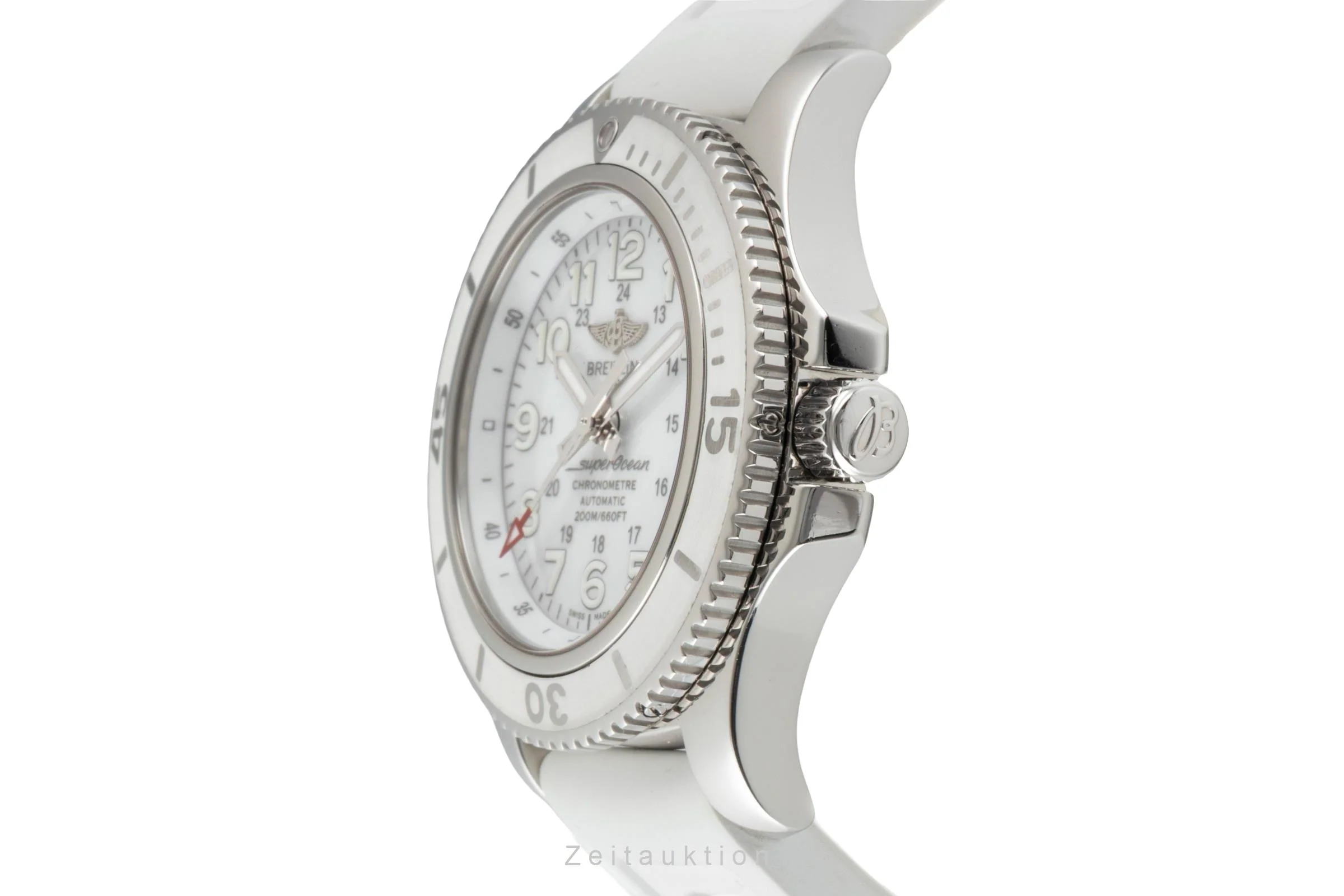Breitling Superocean steel automatic women's watch A17312 LP: 3650EUR  [2600873] - Image 7