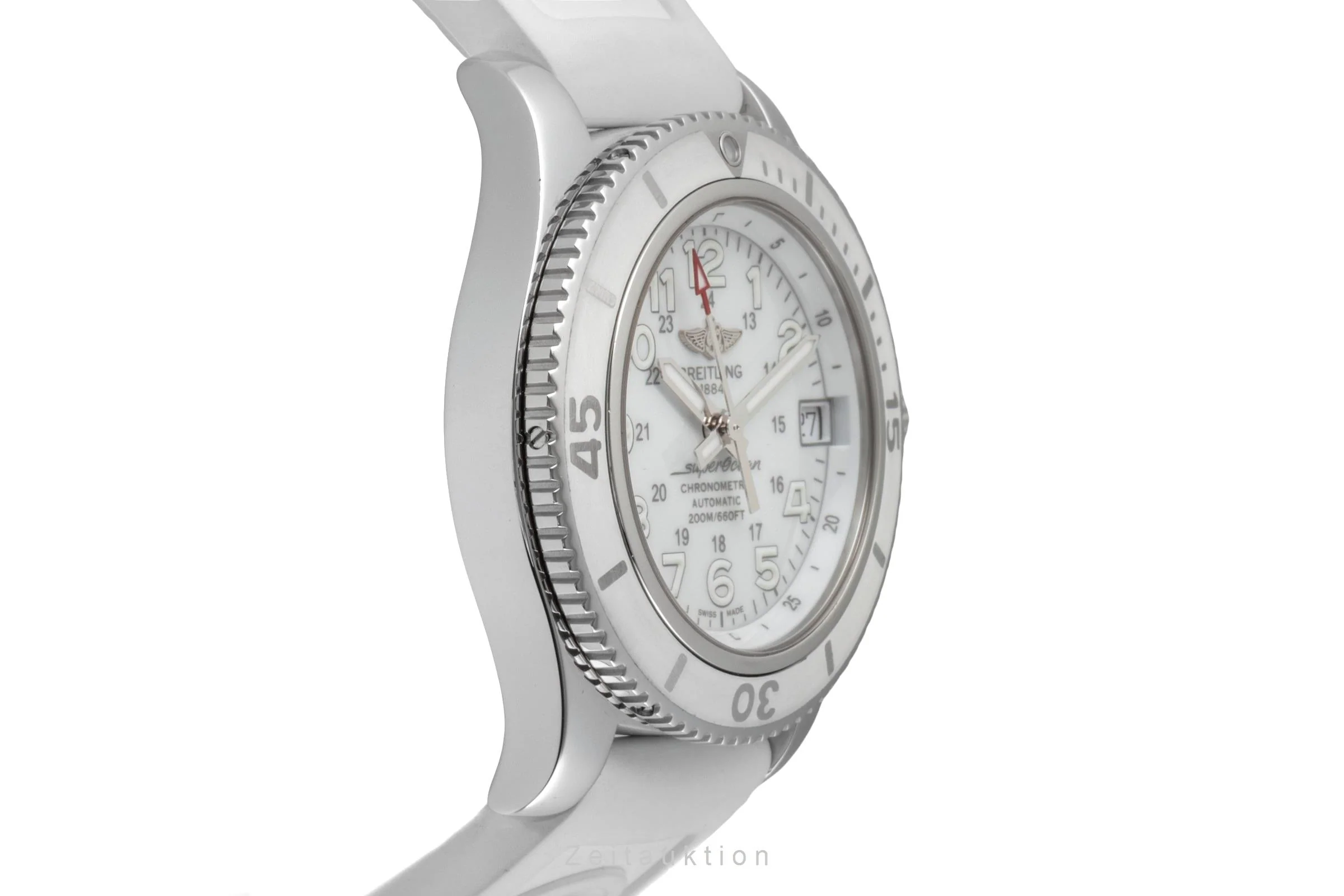 Breitling Superocean steel automatic women's watch A17312 LP: 3650EUR  [2600873] - Image 8