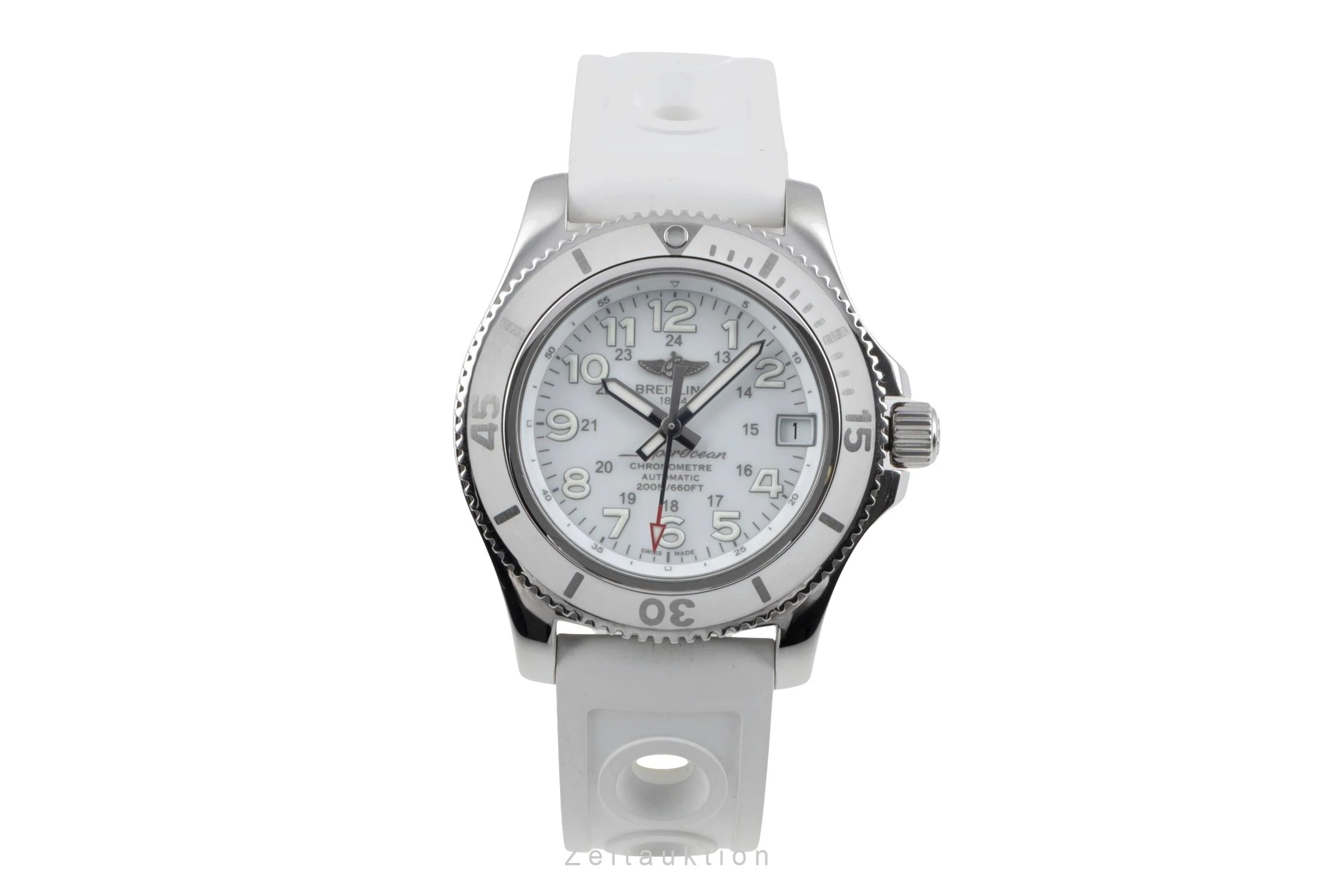 Breitling Superocean steel automatic women's watch A17312D2/A775 LP: 5050EUR  [2505054] - Image 5