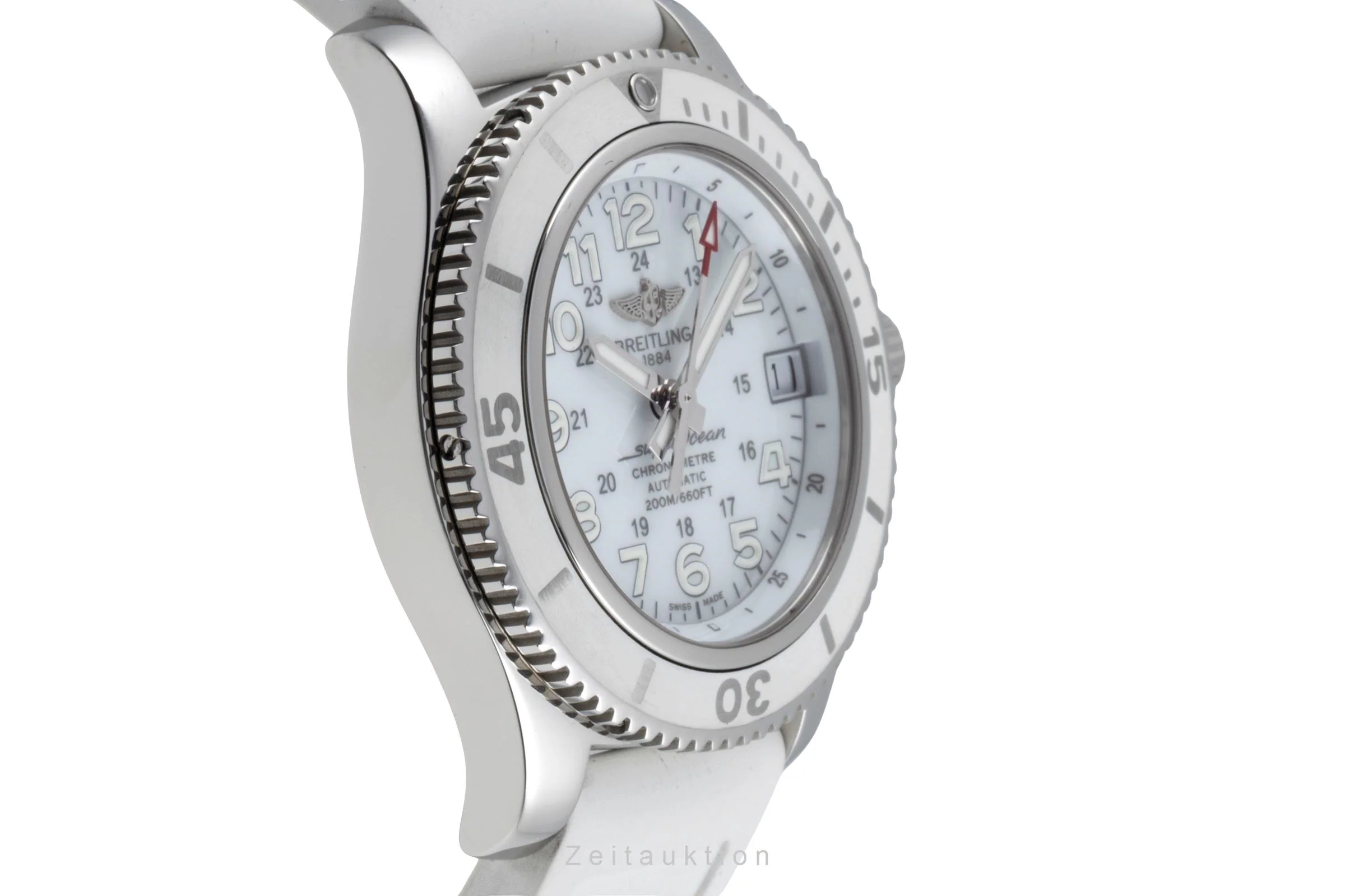 Breitling Superocean steel automatic women's watch A17312D2/A775 LP: 5050EUR  [2505054] - Image 8