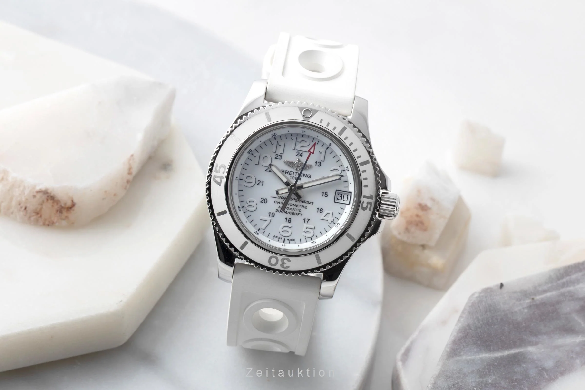 Breitling Superocean steel automatic women's watch A17312D2/A775 LP: 5350EUR  [2600459] - Image 4